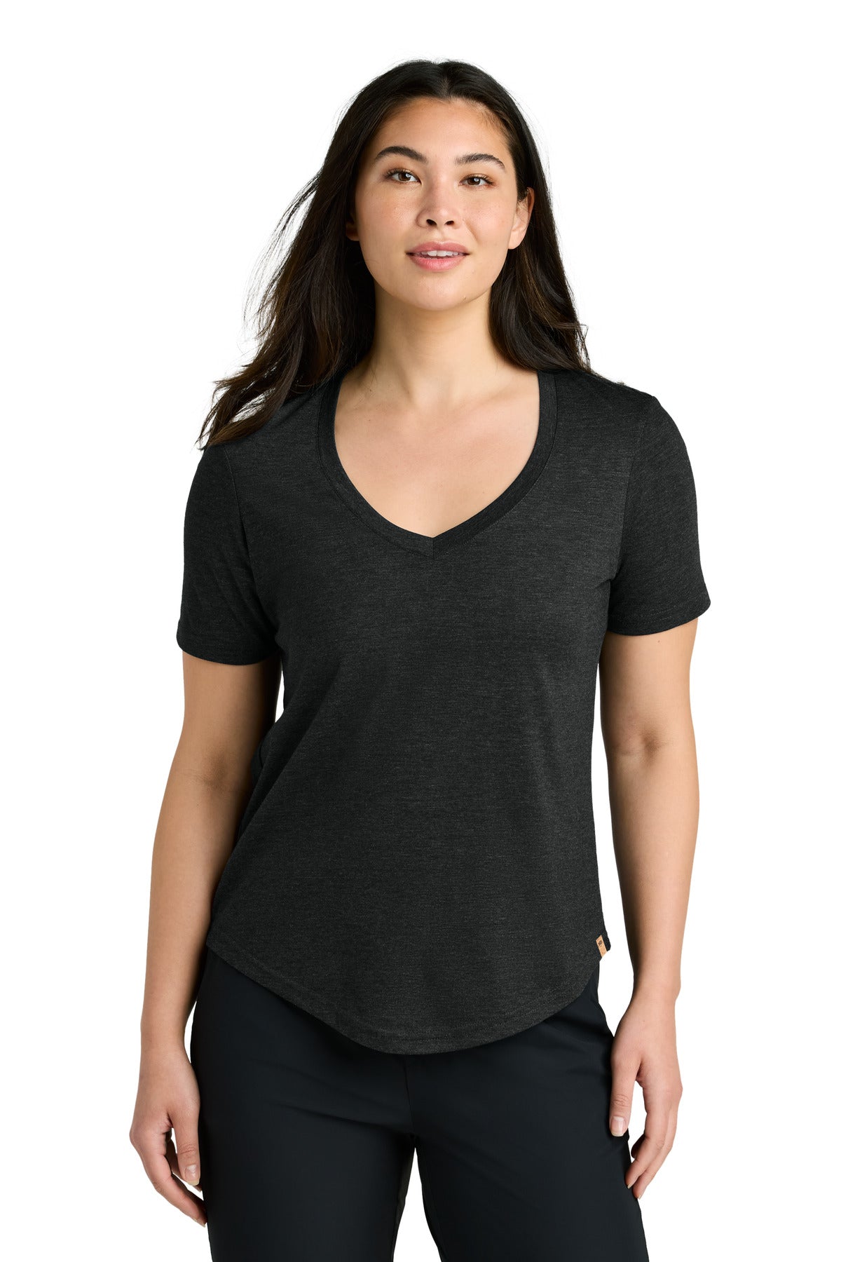 Custom Embroidered - tentree® Women's TreeBlend V-Neck T-Shirt TTCW5646