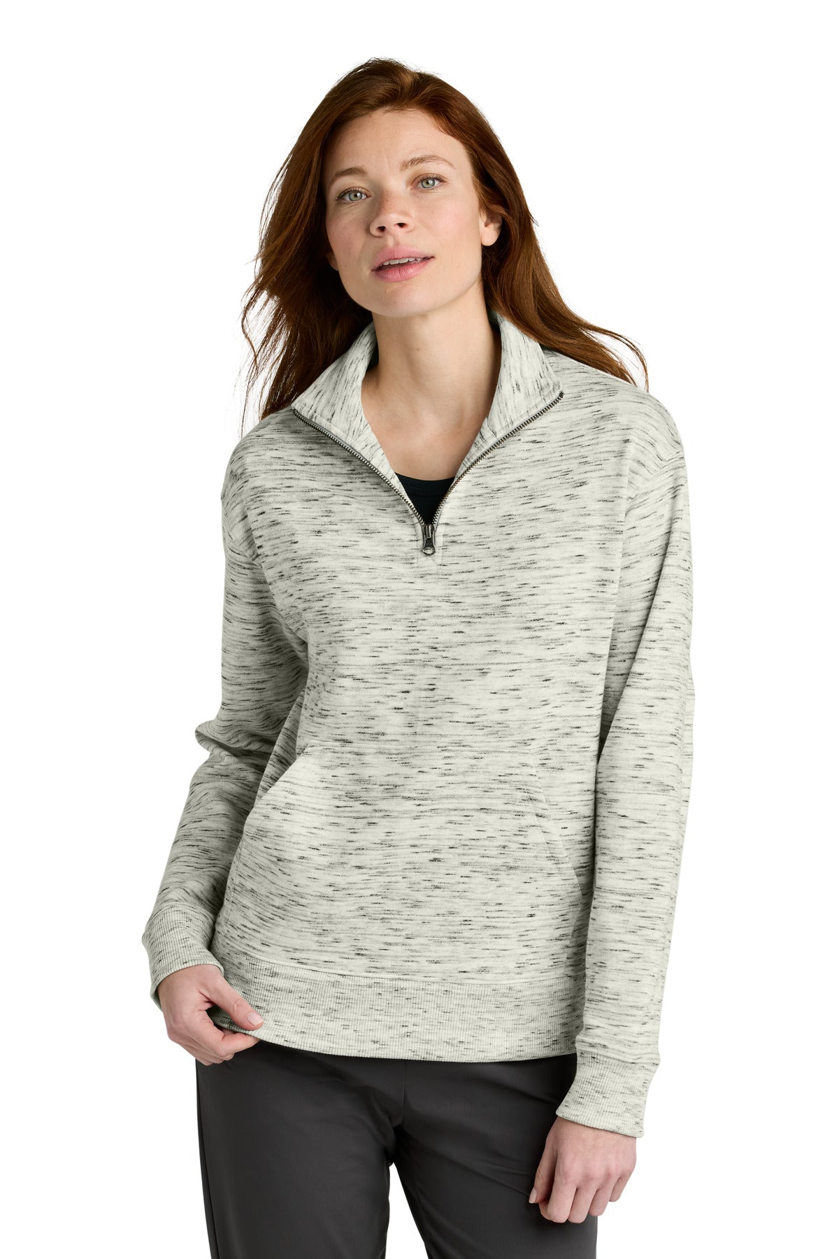 Custom Embroidered - tentree® Women's Space Dye Fleece 1/4-Zip TTCW6108