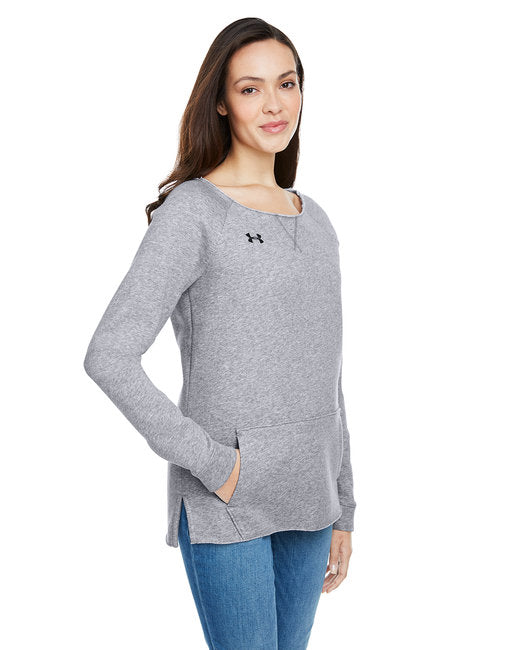 Under Armour - Women's Hustle Fleece Crewneck Sweatshirt