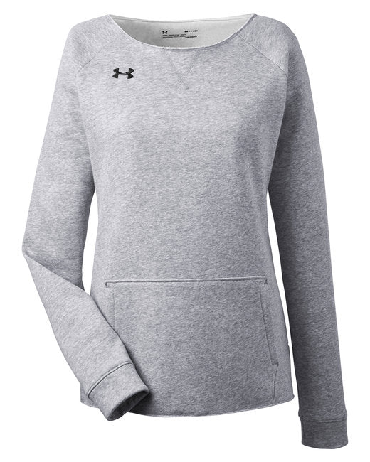 Under Armour - Women's Hustle Fleece Crewneck Sweatshirt