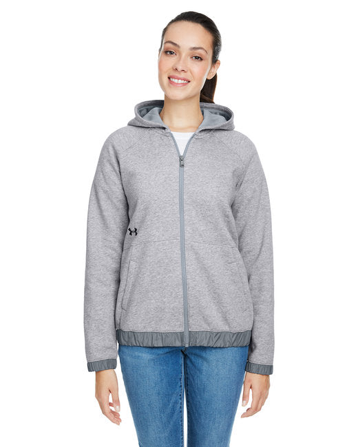 Under Armour - Women's Hustle Full-Zip Hooded Sweatshirt