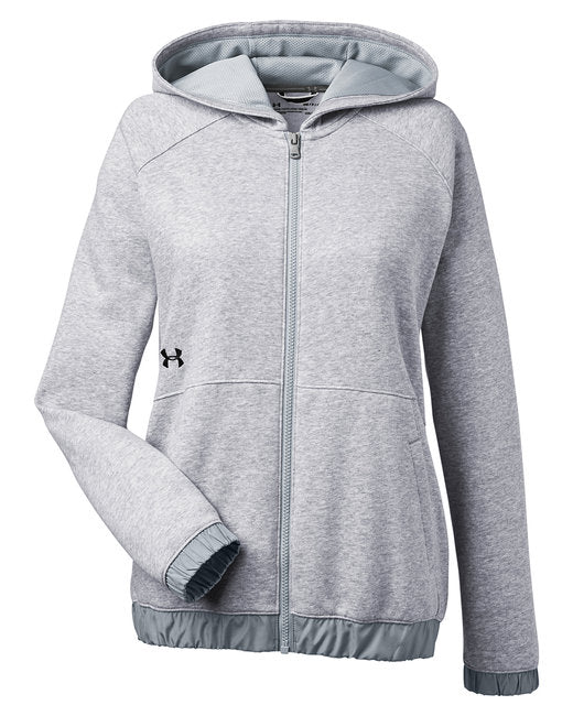 Under Armour - Women's Hustle Full-Zip Hooded Sweatshirt