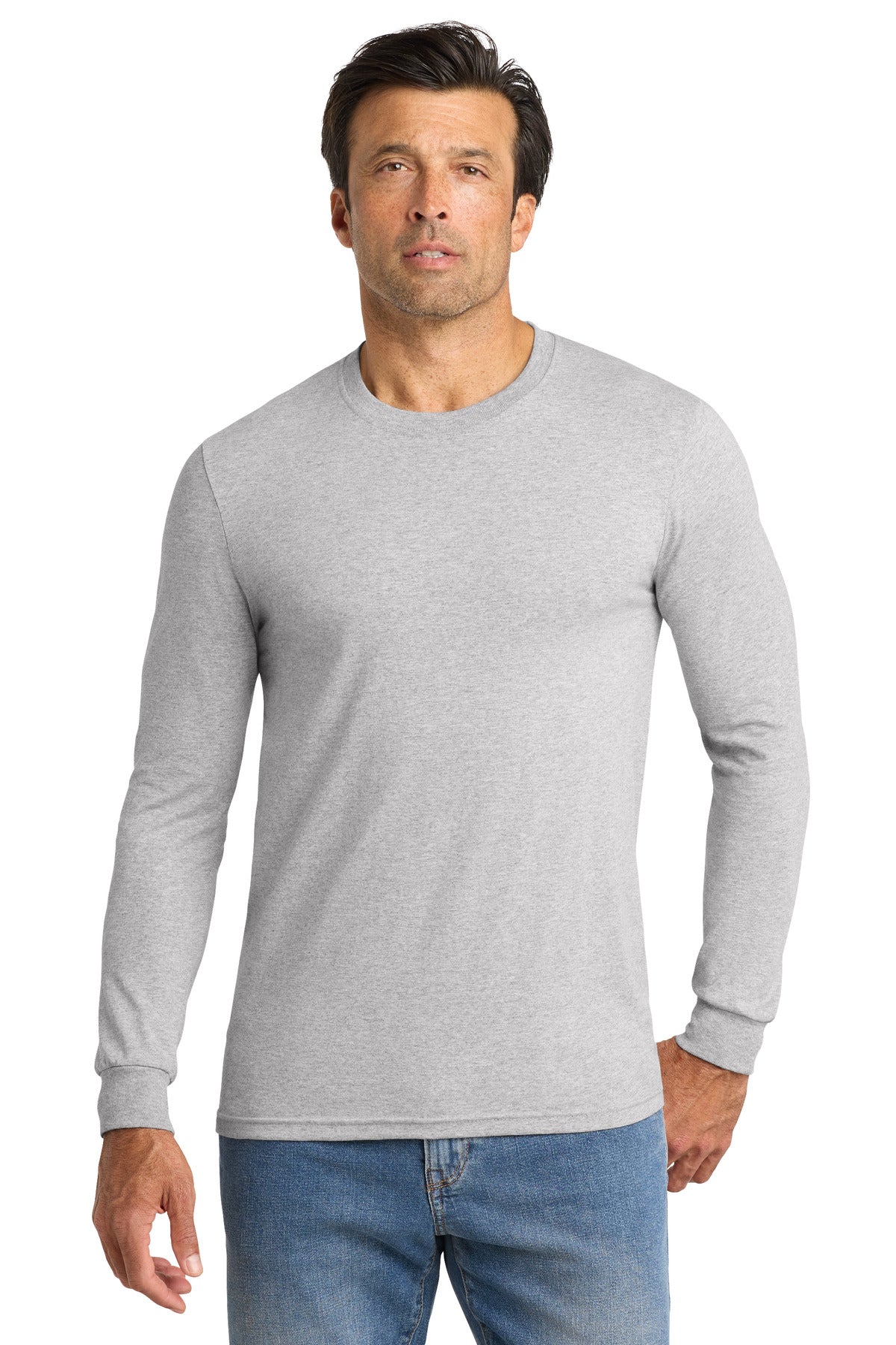 Custom Embroidery or DTF Print - Volunteer Knitwear ™  All-American Long Sleeve Tee VL100LS