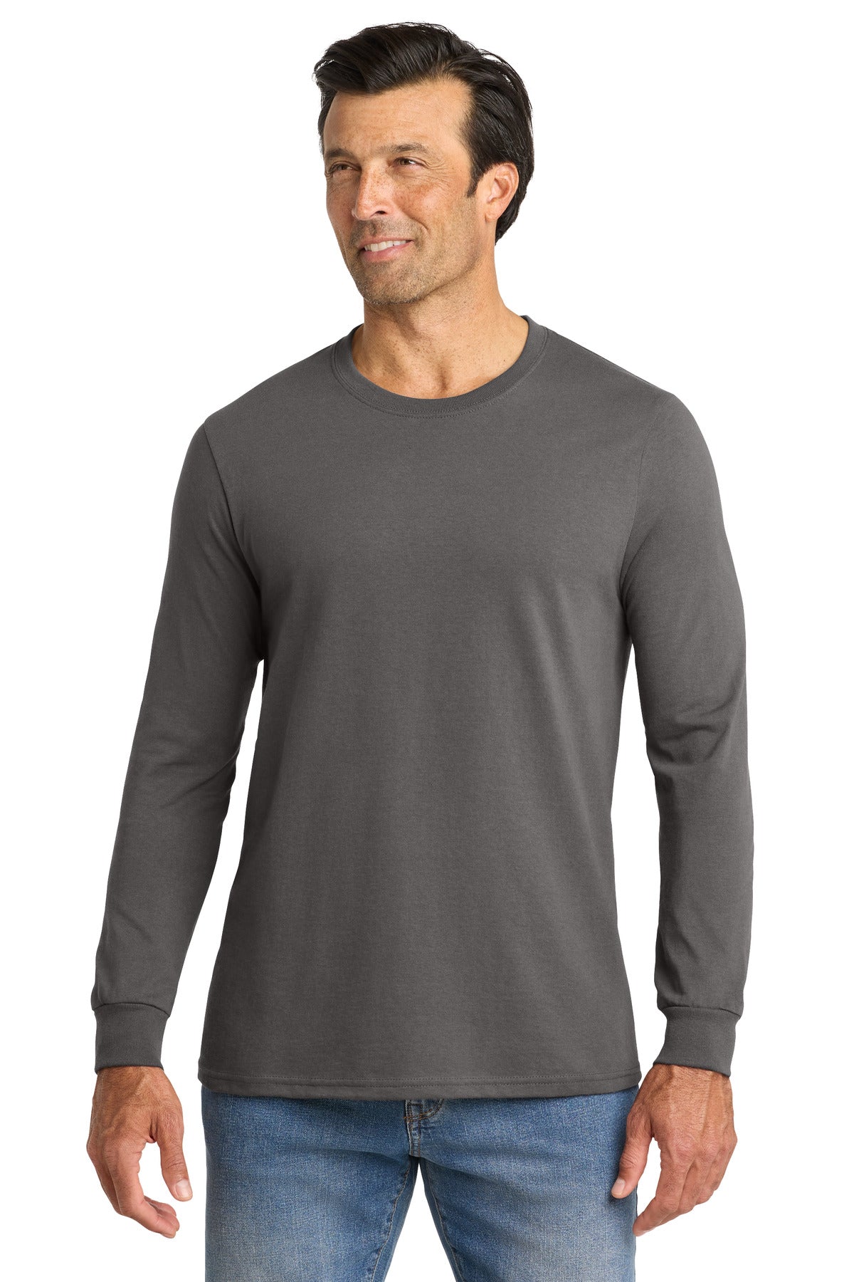 Custom Embroidery or DTF Print - Volunteer Knitwear ™  All-American Long Sleeve Tee VL100LS