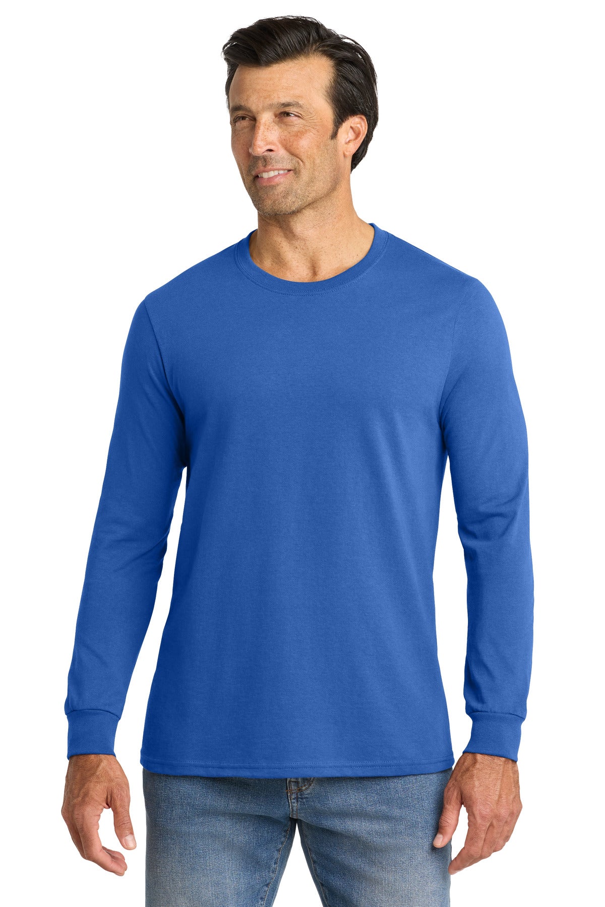 Custom Embroidery or DTF Print - Volunteer Knitwear ™  All-American Long Sleeve Tee VL100LS