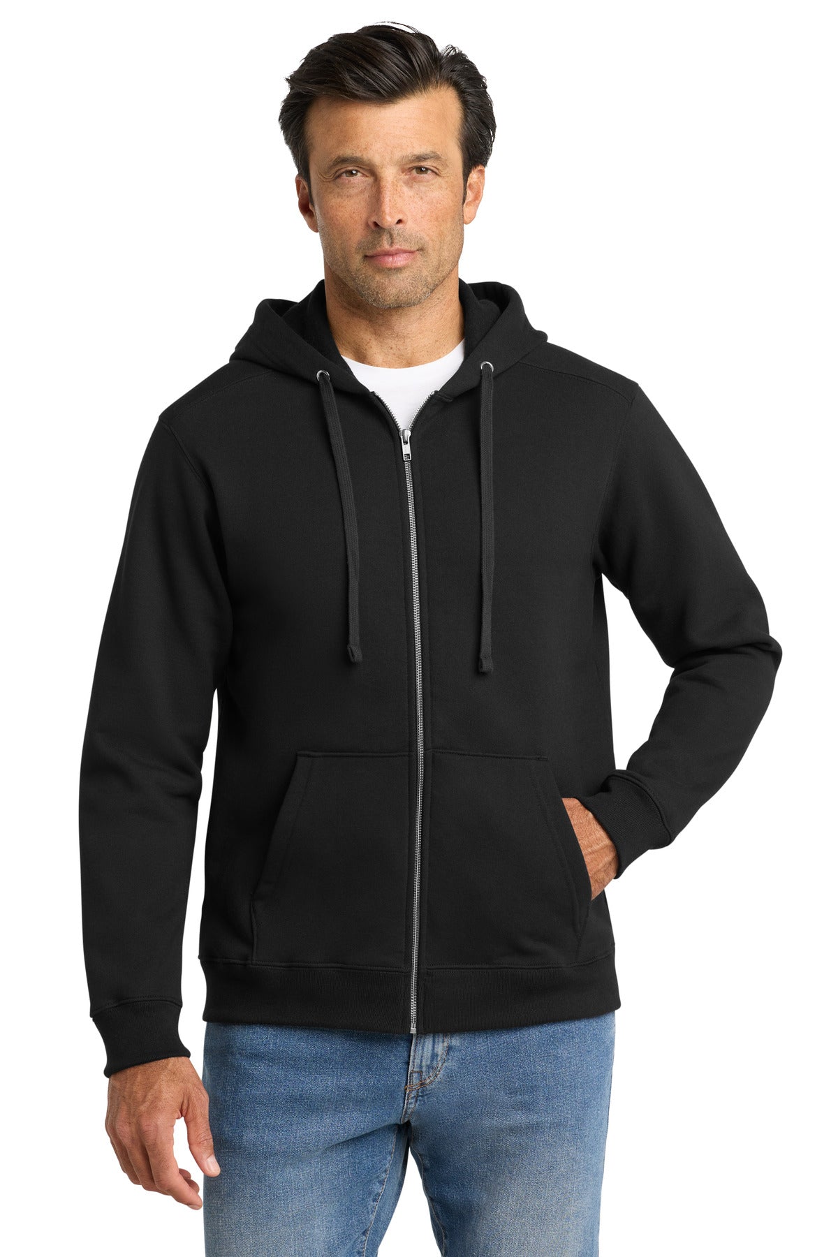 Custom Embroidery or DTF Print - Volunteer Knitwear ™  Chore Fleece Full-Zip Hoodie VL130ZH