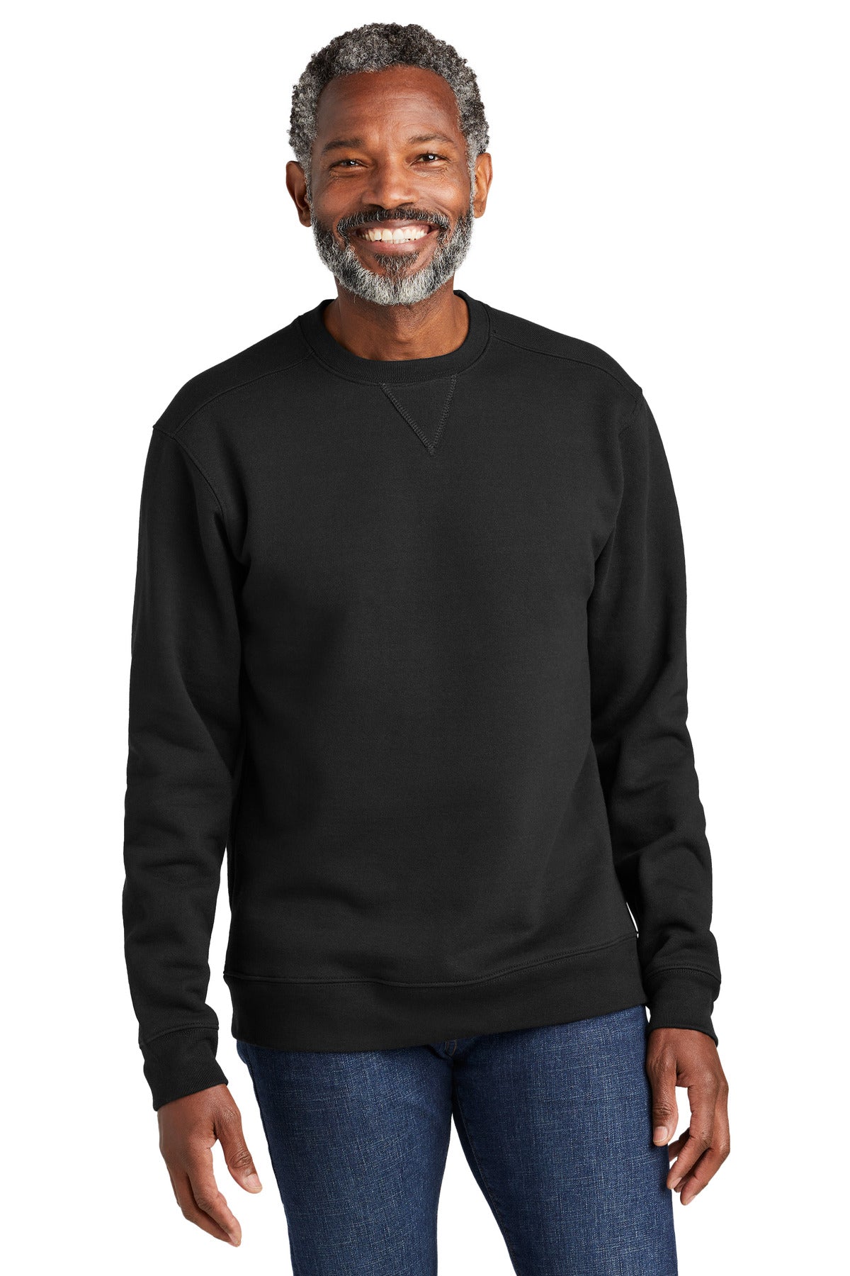 Custom Embroidered - Volunteer Knitwear® Chore Fleece Crewneck VL130 - Made in USA