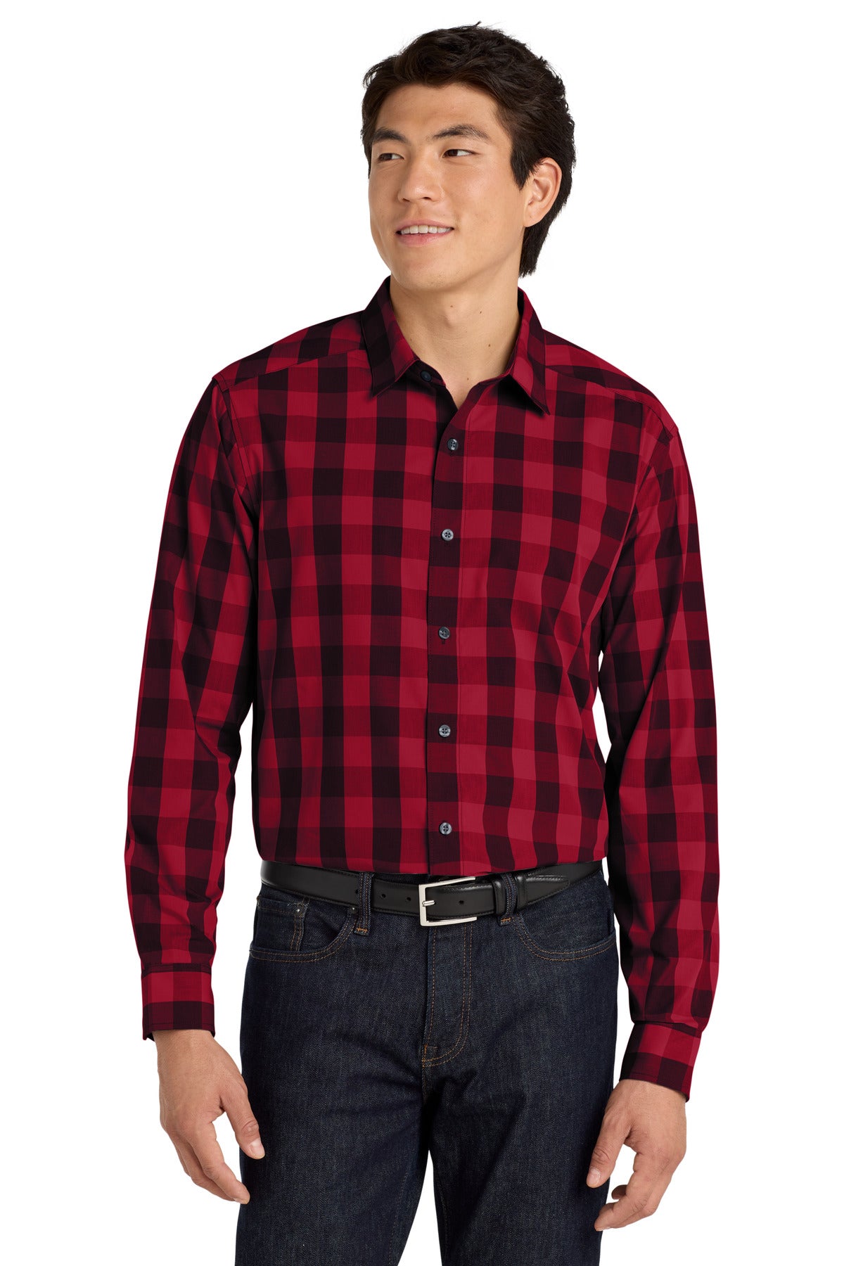 Custom Embroidered - Port Authority © Everyday Plaid Shirt. W670