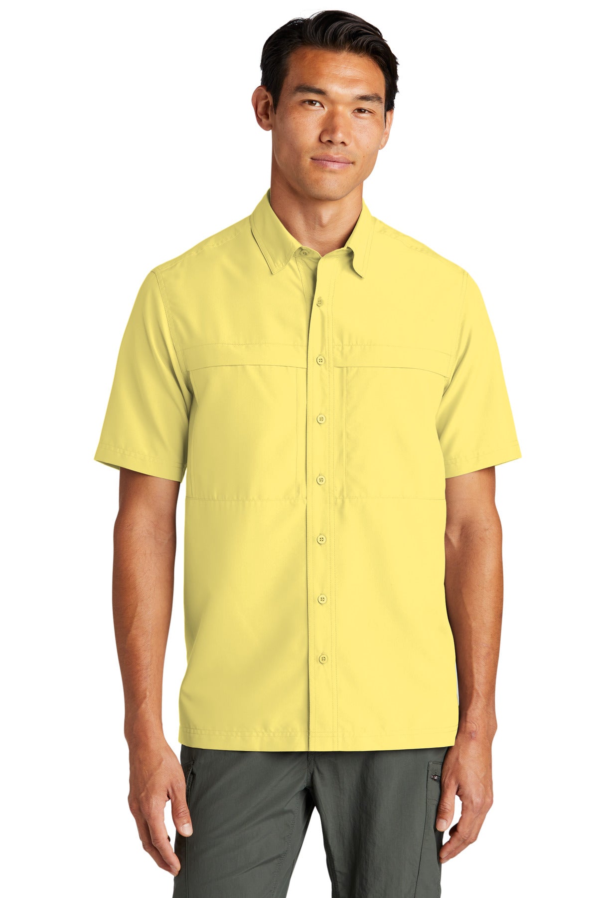 Custom Embroidery or DTF Print - Port Authority ®  Short Sleeve UV Daybreak Shirt W961