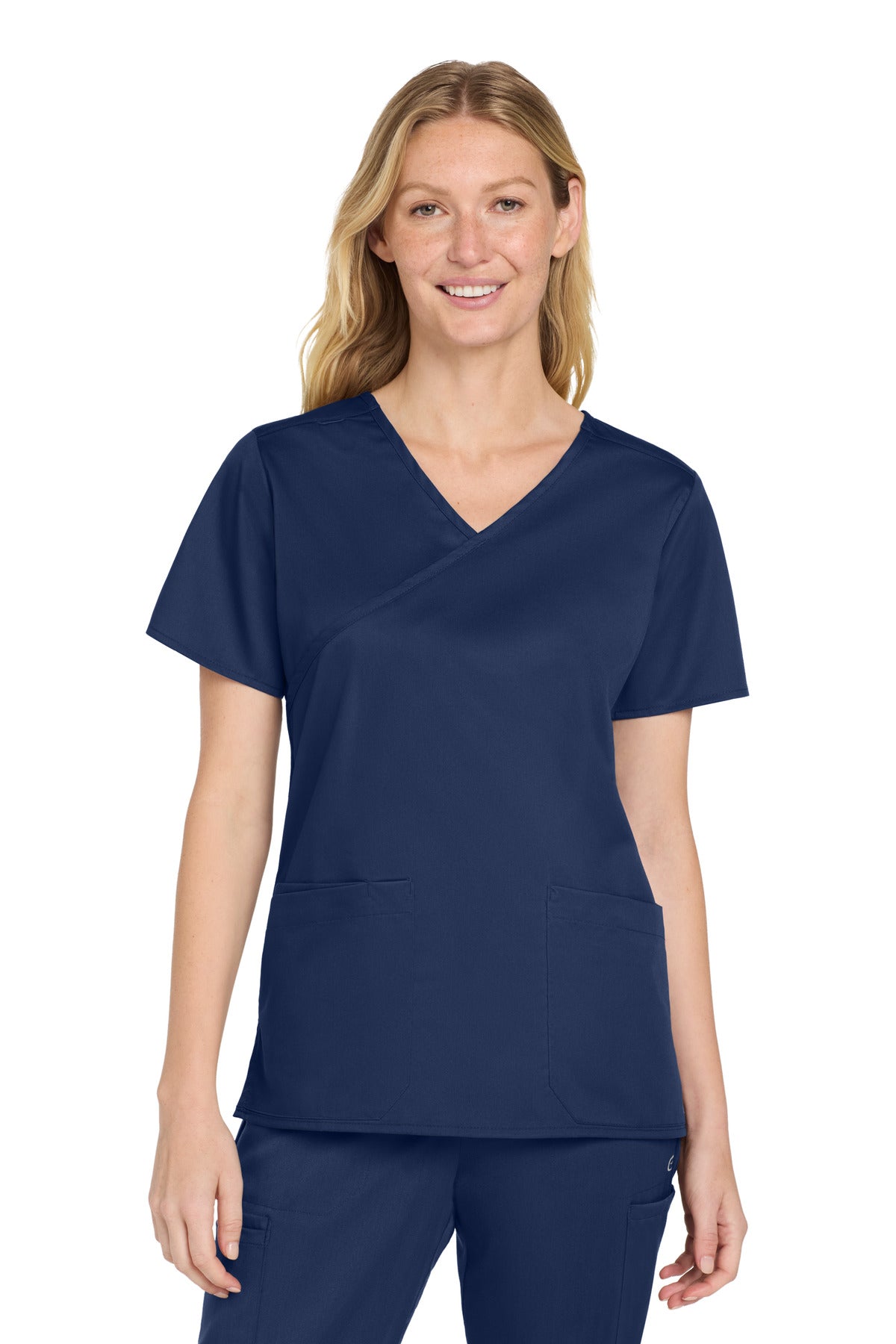 Custom Embroidery or DTF Print - Wink ®  Women's WorkFlex ™  Mock Wrap Top WW4760