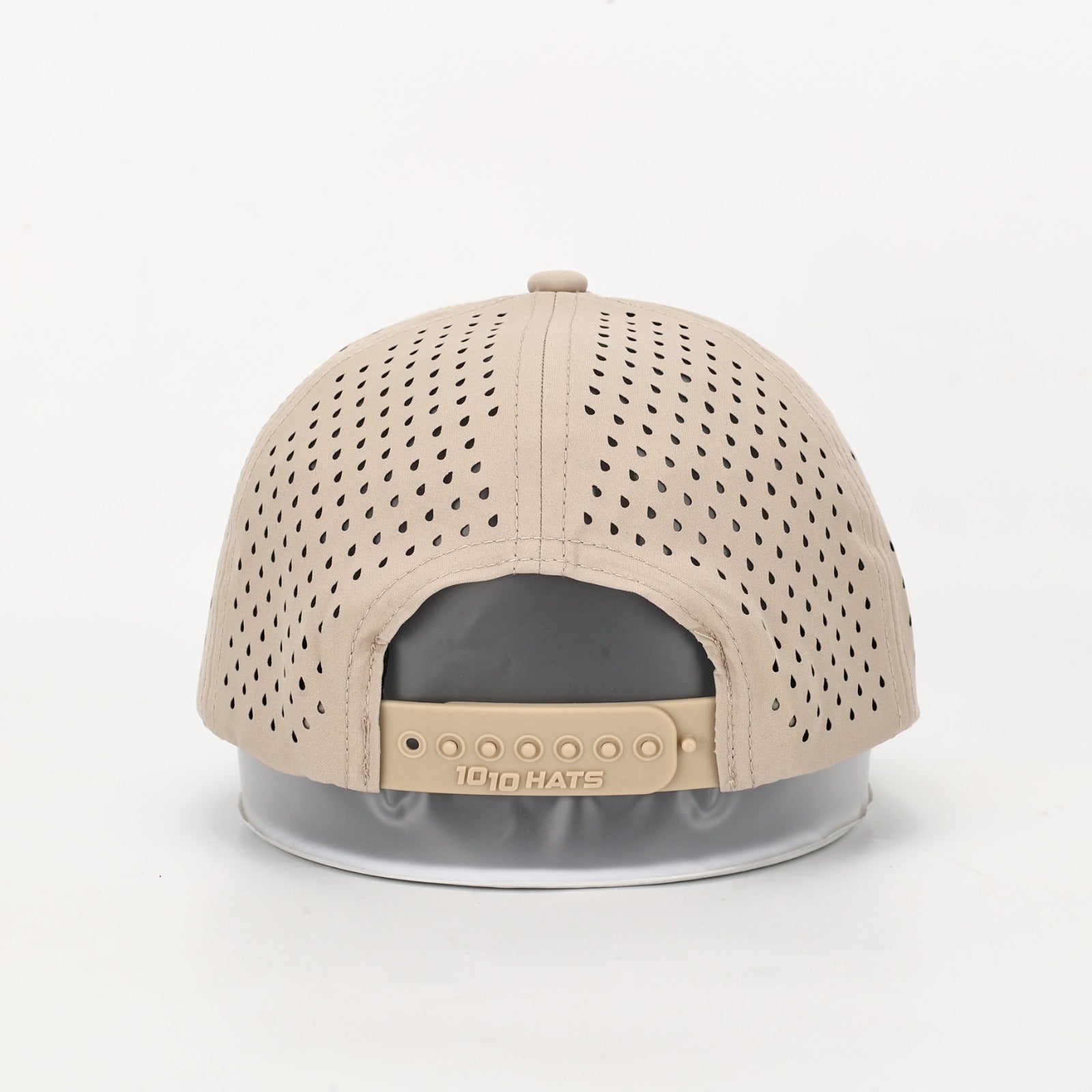 KHAKI - Black Bill Rope Hat - Kids Hat