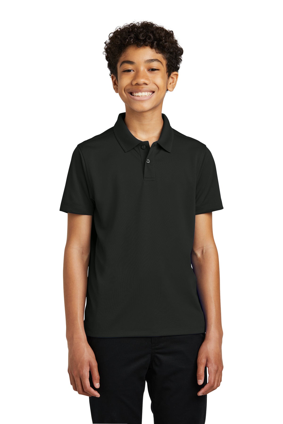 Custom Embroidery or DTF Print - Port Authority ®  Youth Dry Zone ®  UV Micro-Mesh Polo Y110