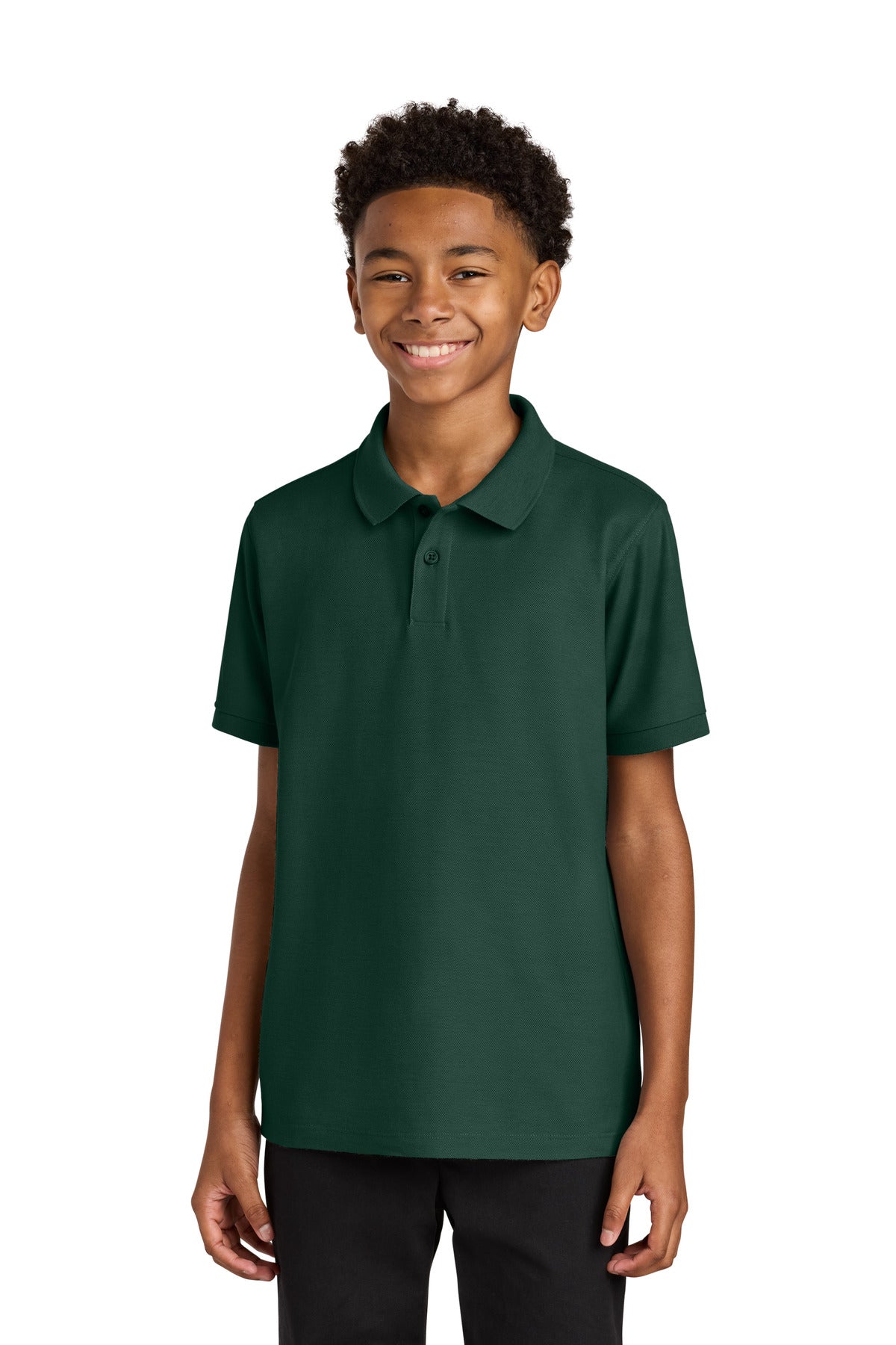 Custom Embroidery or DTF Print - Port Authority ®  Youth Wearever Signature Pique Polo Y200