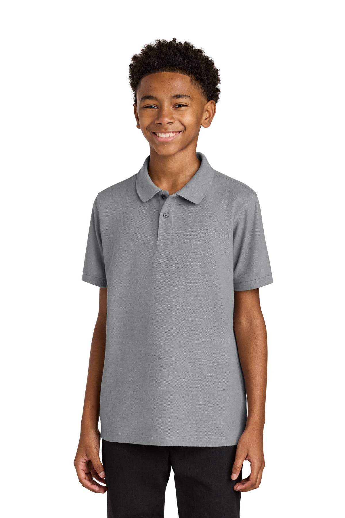 Custom Embroidery or DTF Print - Port Authority ®  Youth Wearever Signature Pique Polo Y200