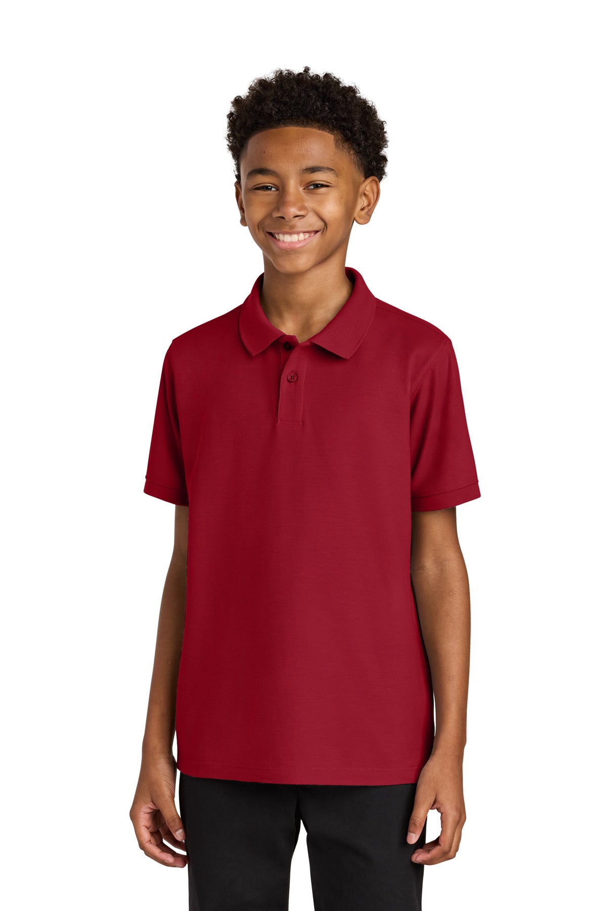 Custom Embroidery or DTF Print - Port Authority ®  Youth Wearever Signature Pique Polo Y200