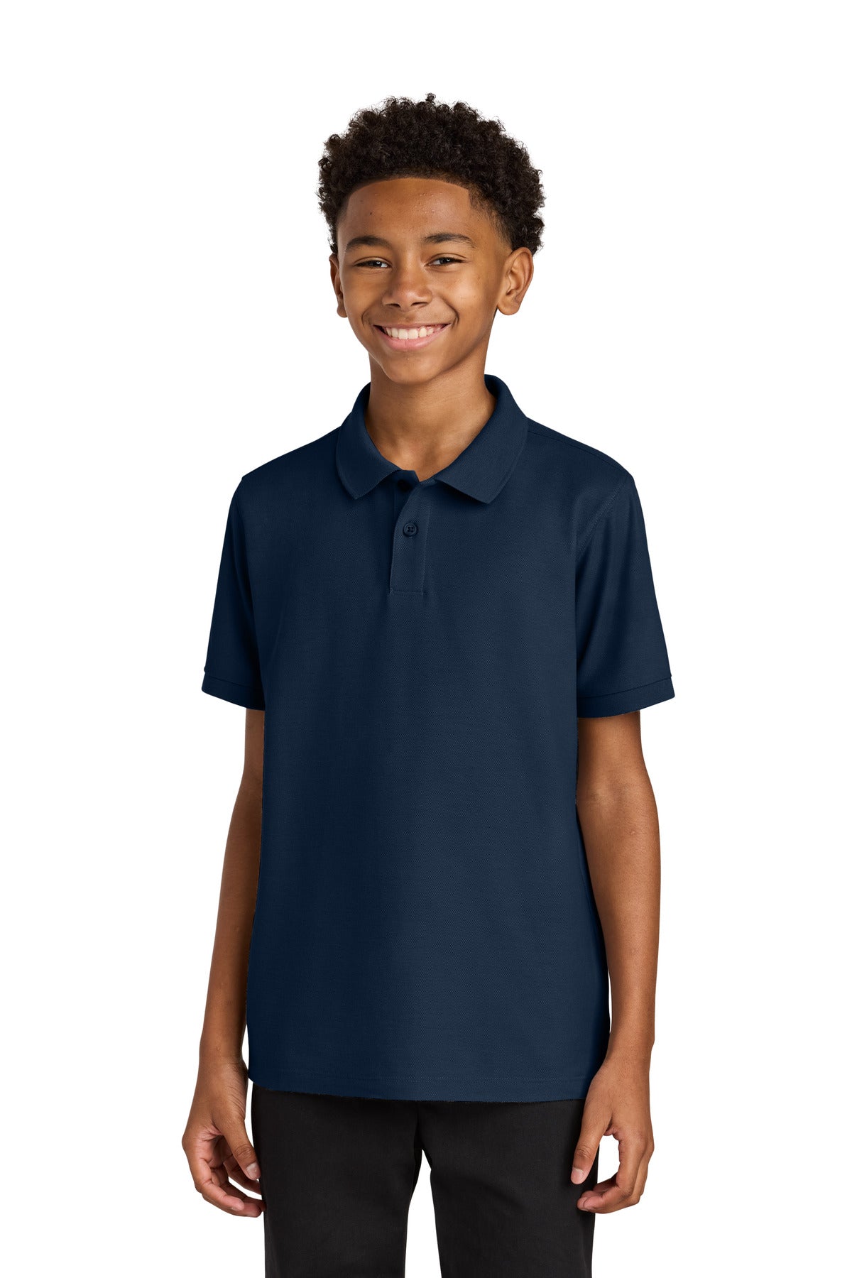 Custom Embroidery or DTF Print - Port Authority ®  Youth Wearever Signature Pique Polo Y200