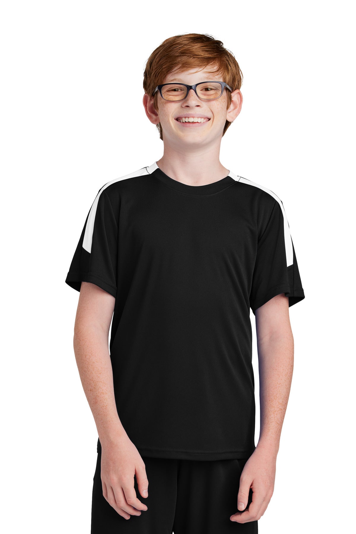 Custom Embroidery or DTF Print - Sport-Tek ®  Youth Competitor ™  United Crew YST100