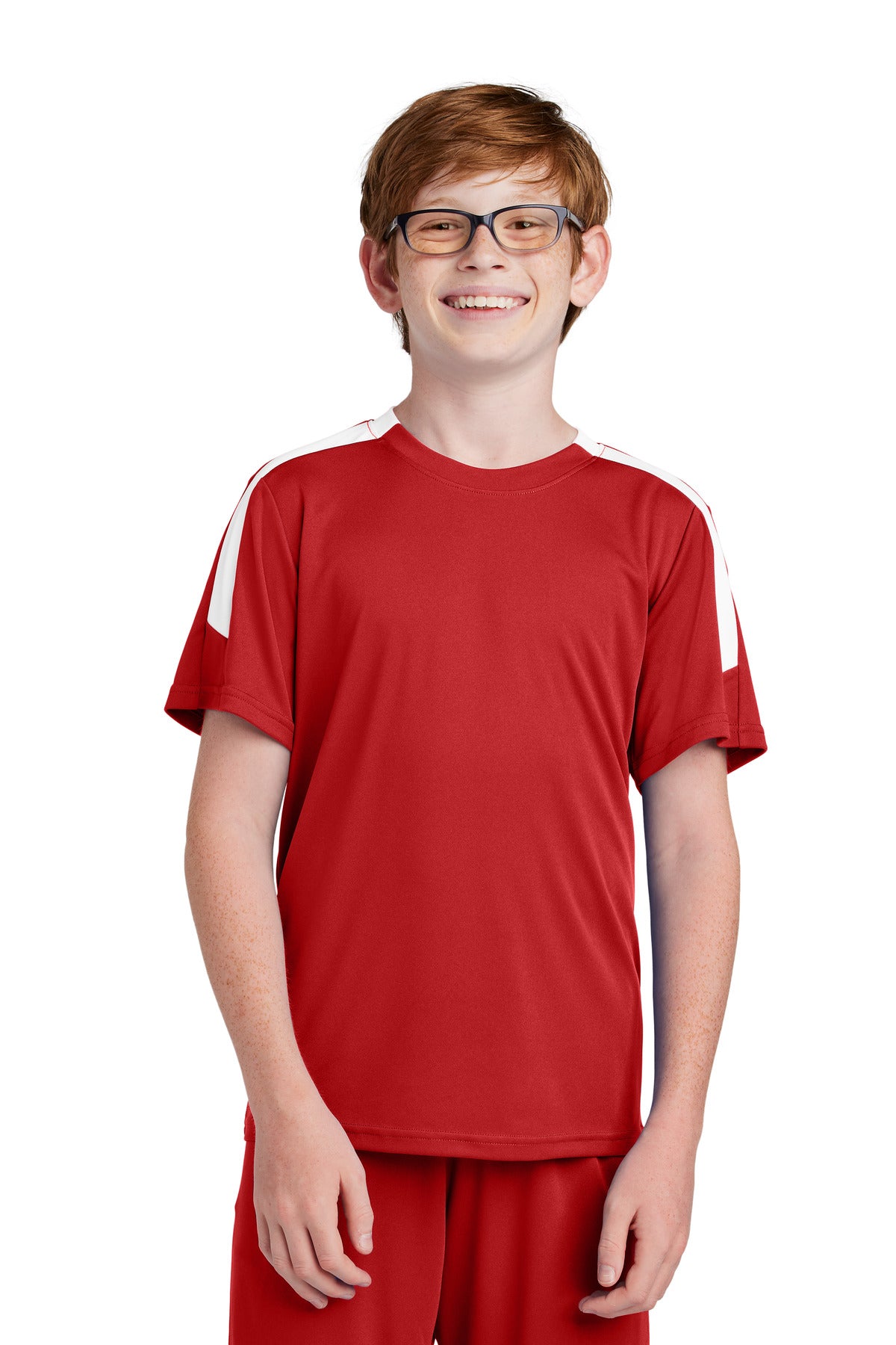 Custom Embroidery or DTF Print - Sport-Tek ®  Youth Competitor ™  United Crew YST100