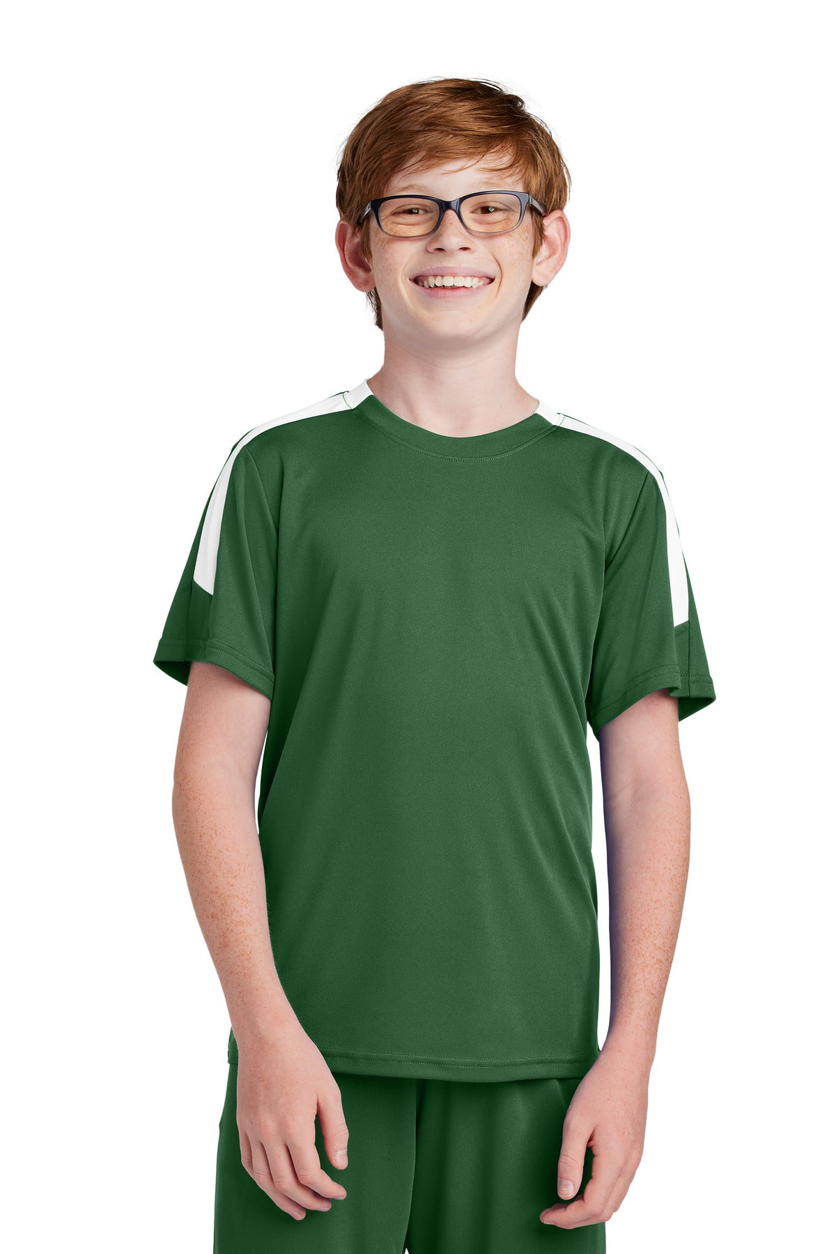 Custom Embroidery or DTF Print - Sport-Tek ®  Youth Competitor ™  United Crew YST100