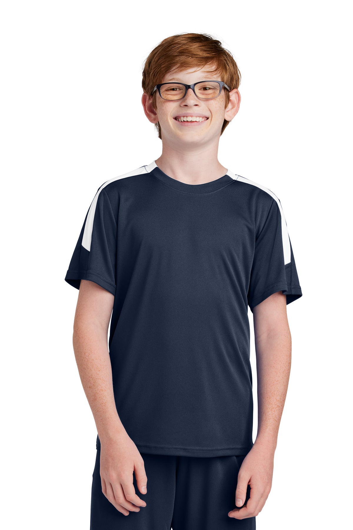 Custom Embroidery or DTF Print - Sport-Tek ®  Youth Competitor ™  United Crew YST100