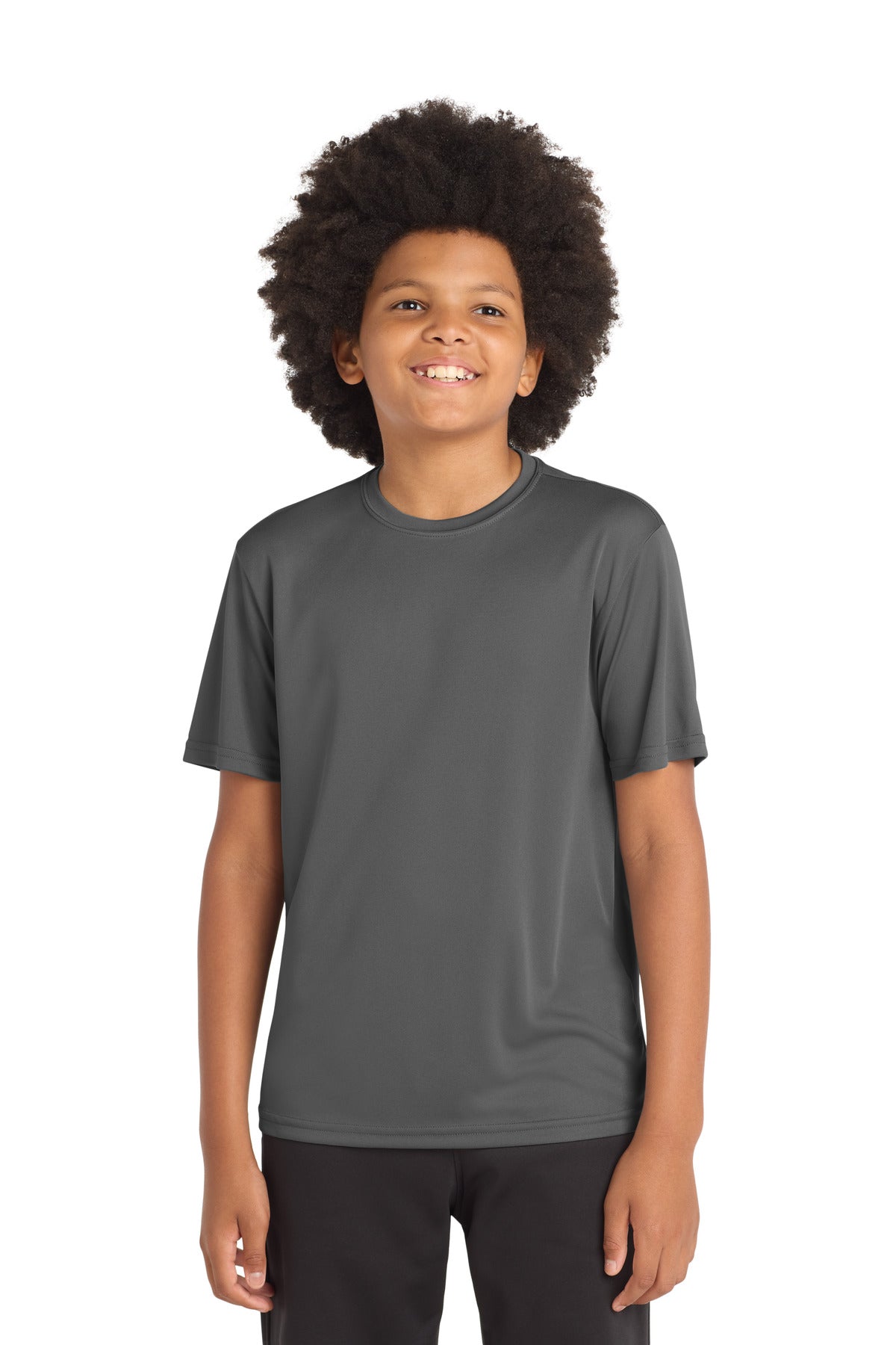 Custom Embroidery or DTF Print - Sport-Tek ®  Youth PosiCharge ®  Competitor™ Tee. YST350