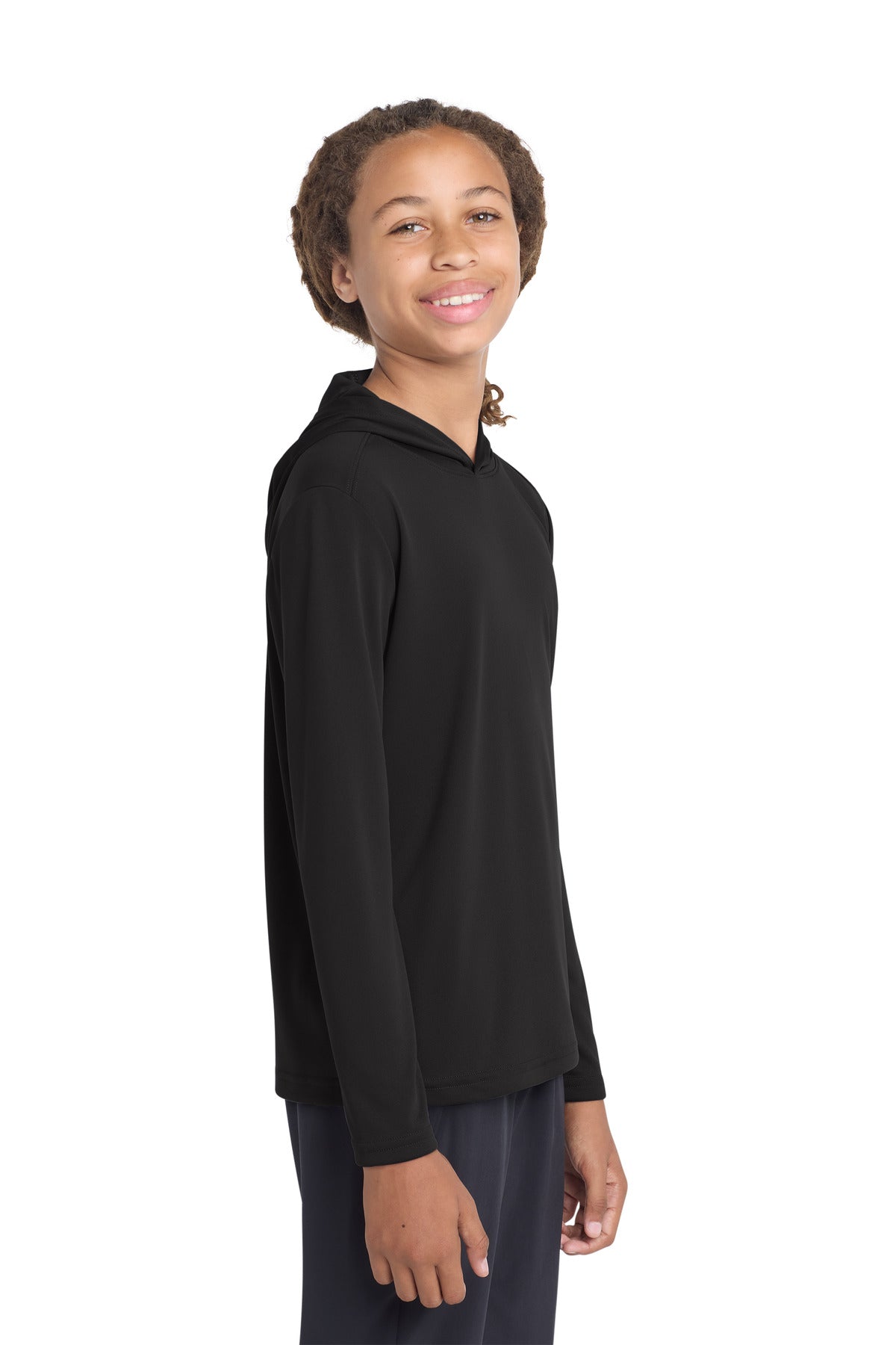 Custom Embroidery or DTF Print - Sport-Tek  ®  Youth PosiCharge  ®  Competitor  ™  Hooded Pullover. YST358