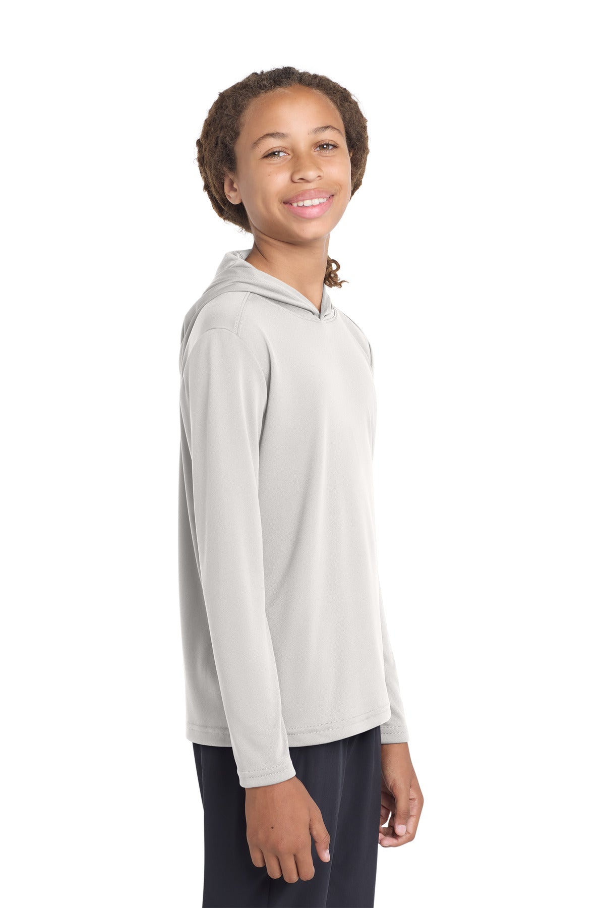 Custom Embroidery or DTF Print - Sport-Tek  ®  Youth PosiCharge  ®  Competitor  ™  Hooded Pullover. YST358