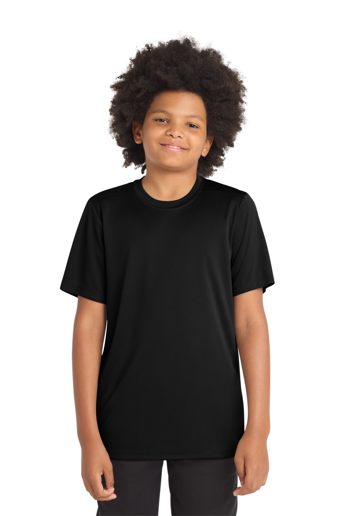 Custom Embroidery or DTF Print - Sport-Tek  ®  Youth Posi-UV ®  Pro Tee. YST420