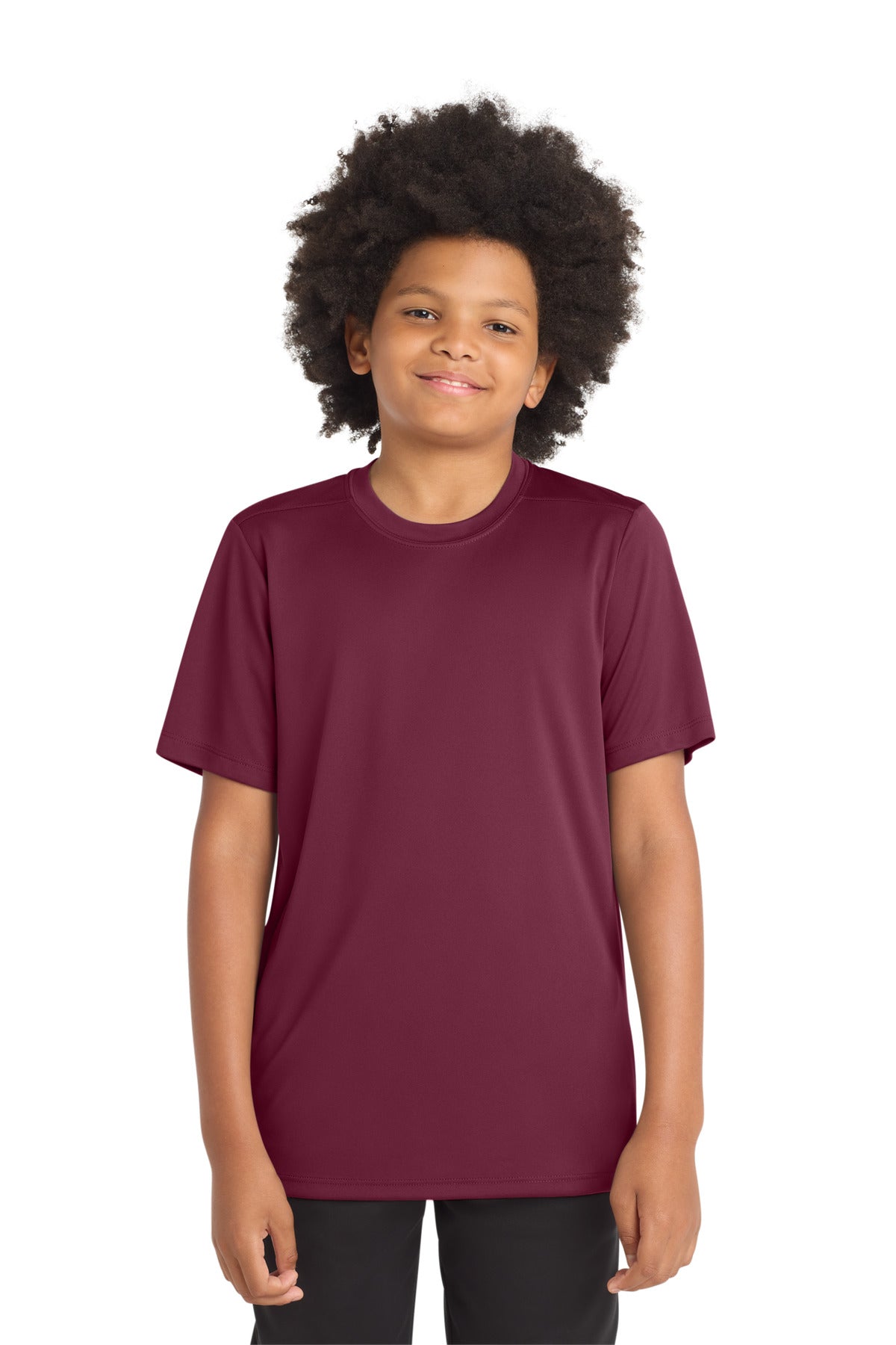 Custom Embroidery or DTF Print - Sport-Tek  ®  Youth Posi-UV ®  Pro Tee. YST420