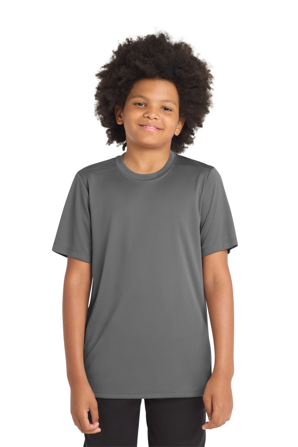Custom Embroidery or DTF Print - Sport-Tek  ®  Youth Posi-UV ®  Pro Tee. YST420