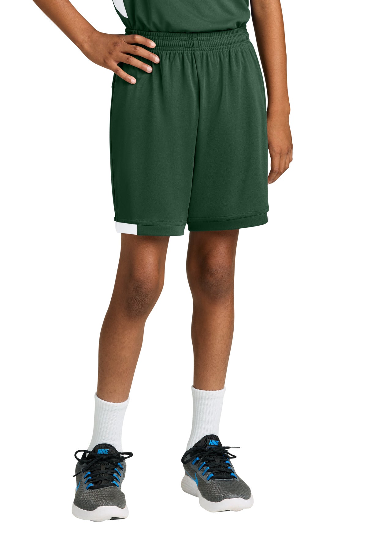 Custom Embroidery or DTF Print - Sport-Tek ®  Youth Club 5' Short YST4420
