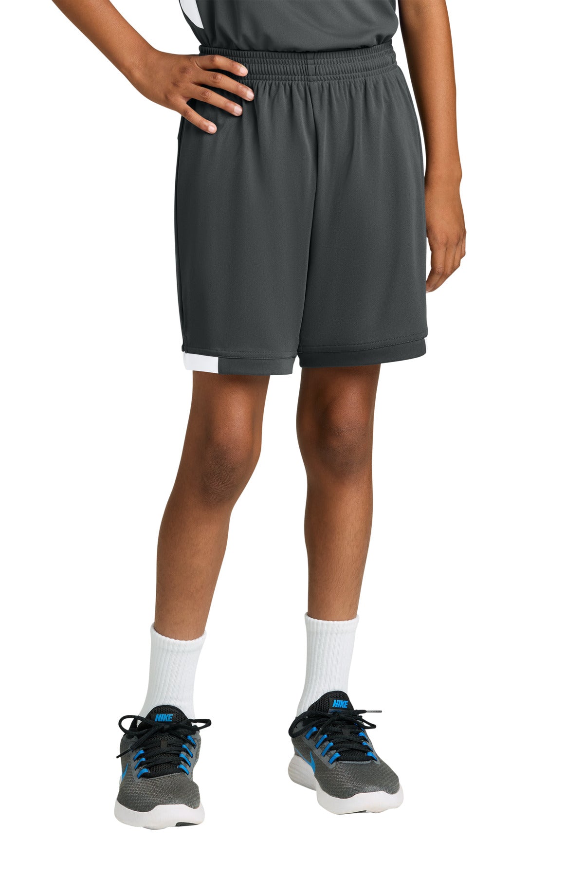 Custom Embroidery or DTF Print - Sport-Tek ®  Youth Club 5' Short YST4420