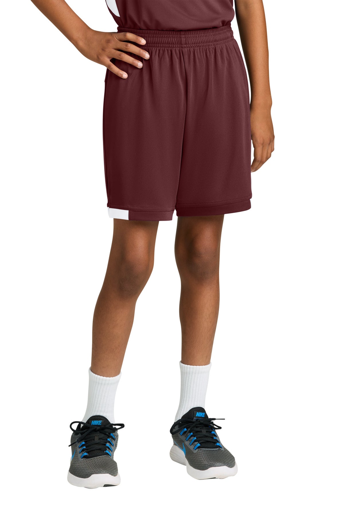 Custom Embroidery or DTF Print - Sport-Tek ®  Youth Club 5' Short YST4420