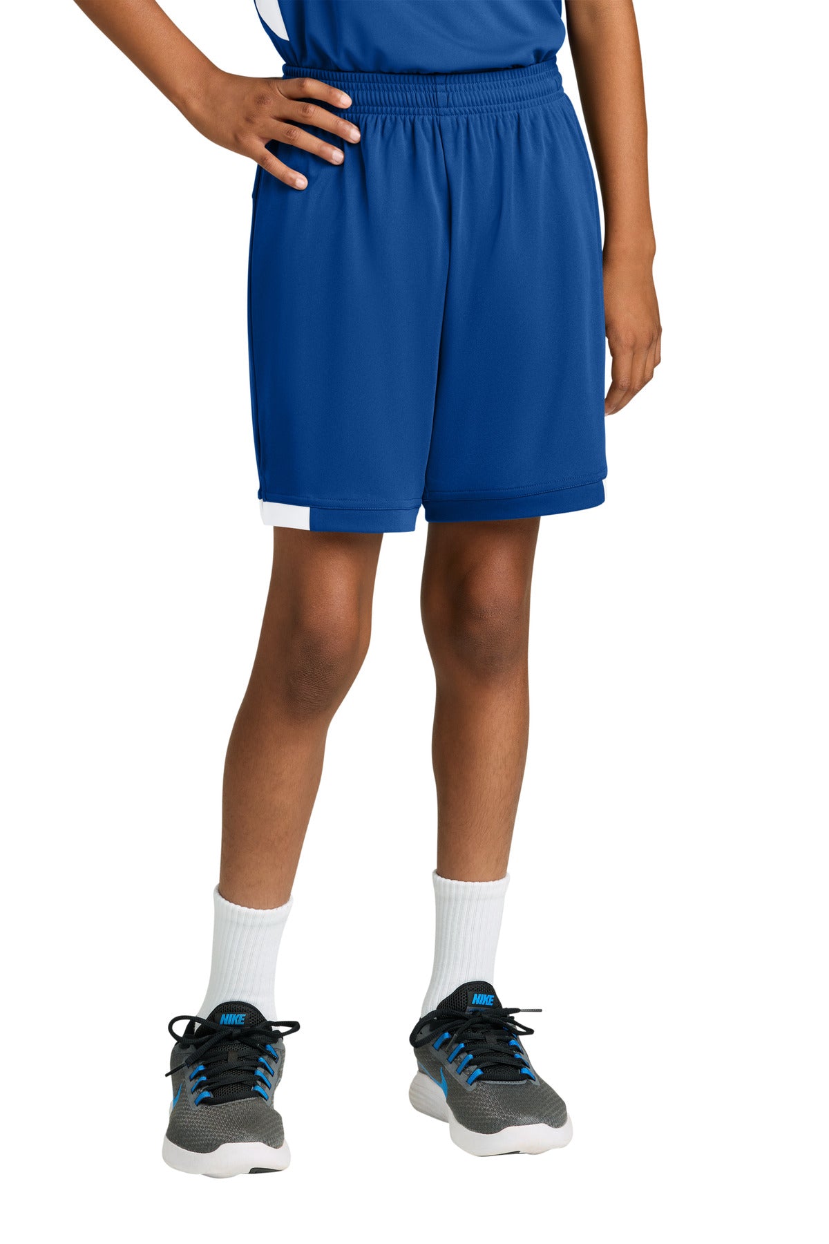 Custom Embroidery or DTF Print - Sport-Tek ®  Youth Club 5' Short YST4420