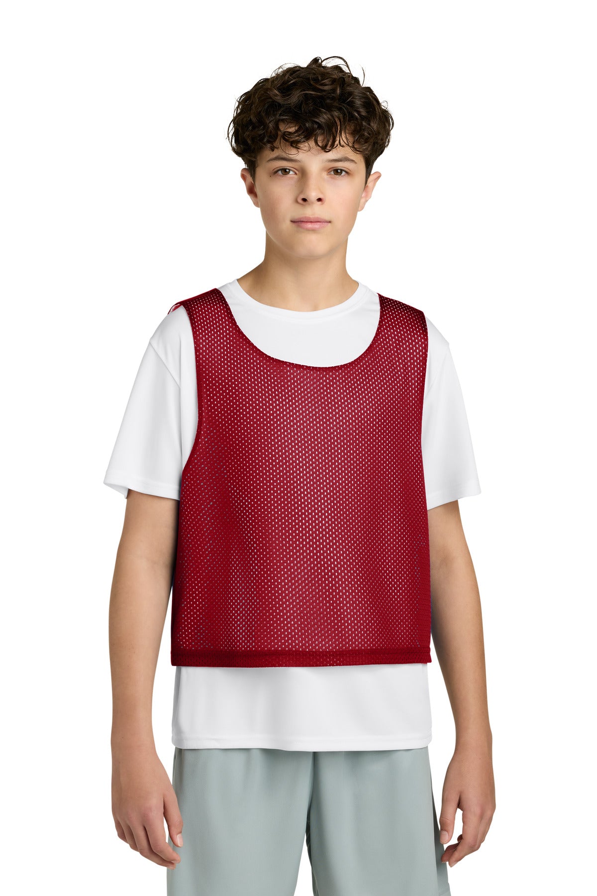 Custom Embroidery or DTF Print - Sport-Tek ®  Youth Lacrosse Reversible Pinnie YST512
