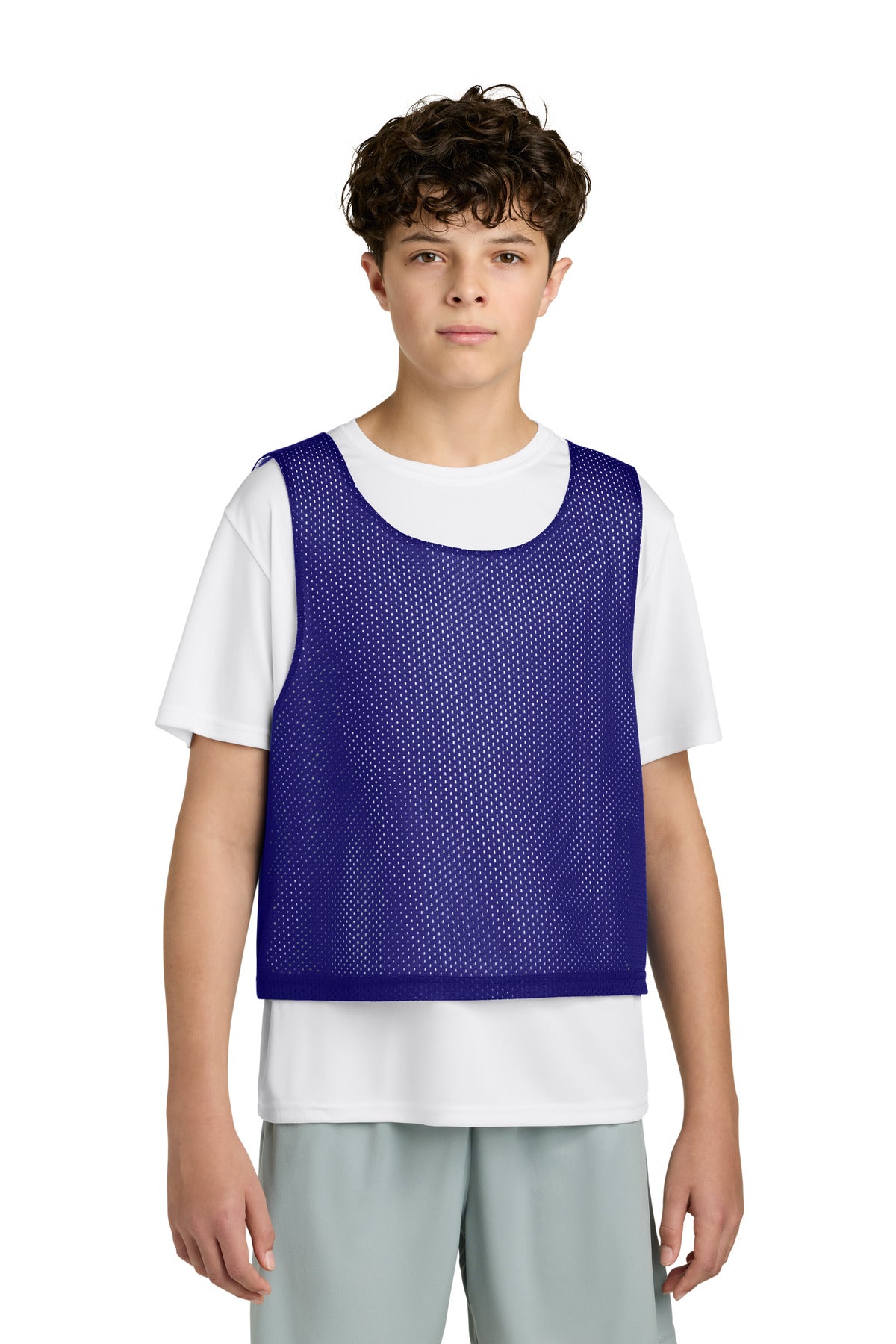 Custom Embroidery or DTF Print - Sport-Tek ®  Youth Lacrosse Reversible Pinnie YST512