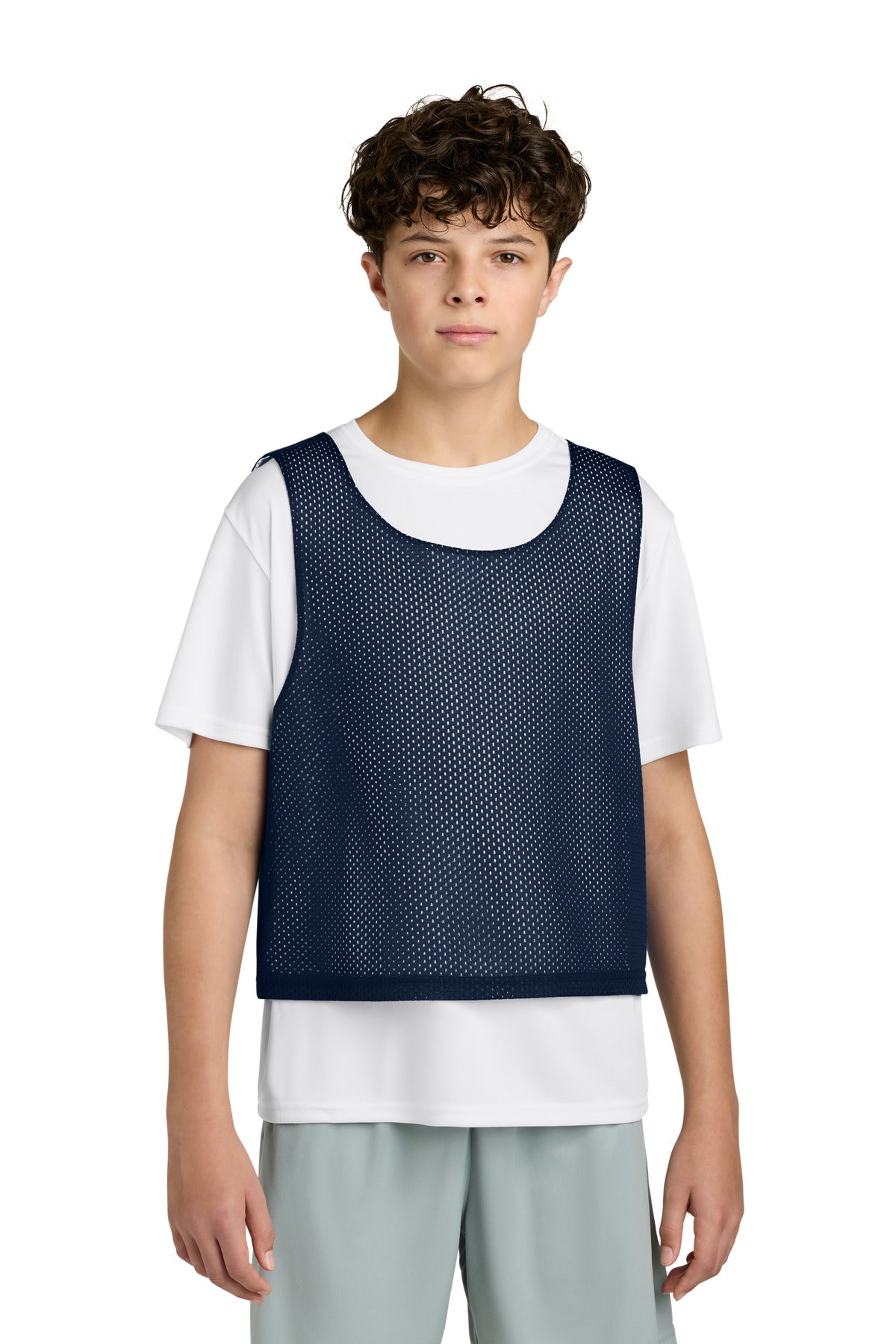 Custom Embroidery or DTF Print - Sport-Tek ®  Youth Lacrosse Reversible Pinnie YST512