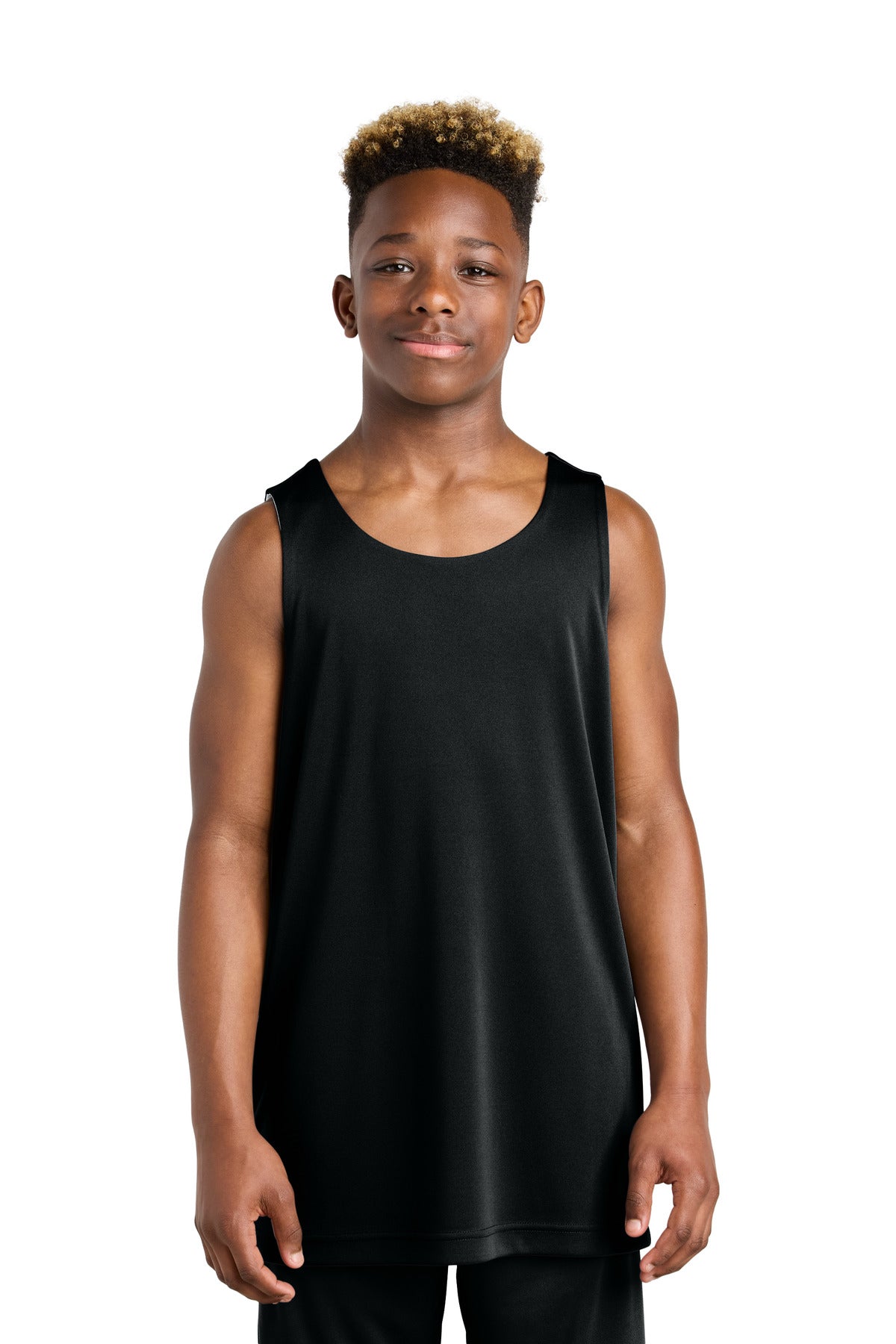 Custom Embroidery or DTF Print - Sport-Tek ®  Youth PosiCharge ®  Competitor ™  Rev Tank YST551