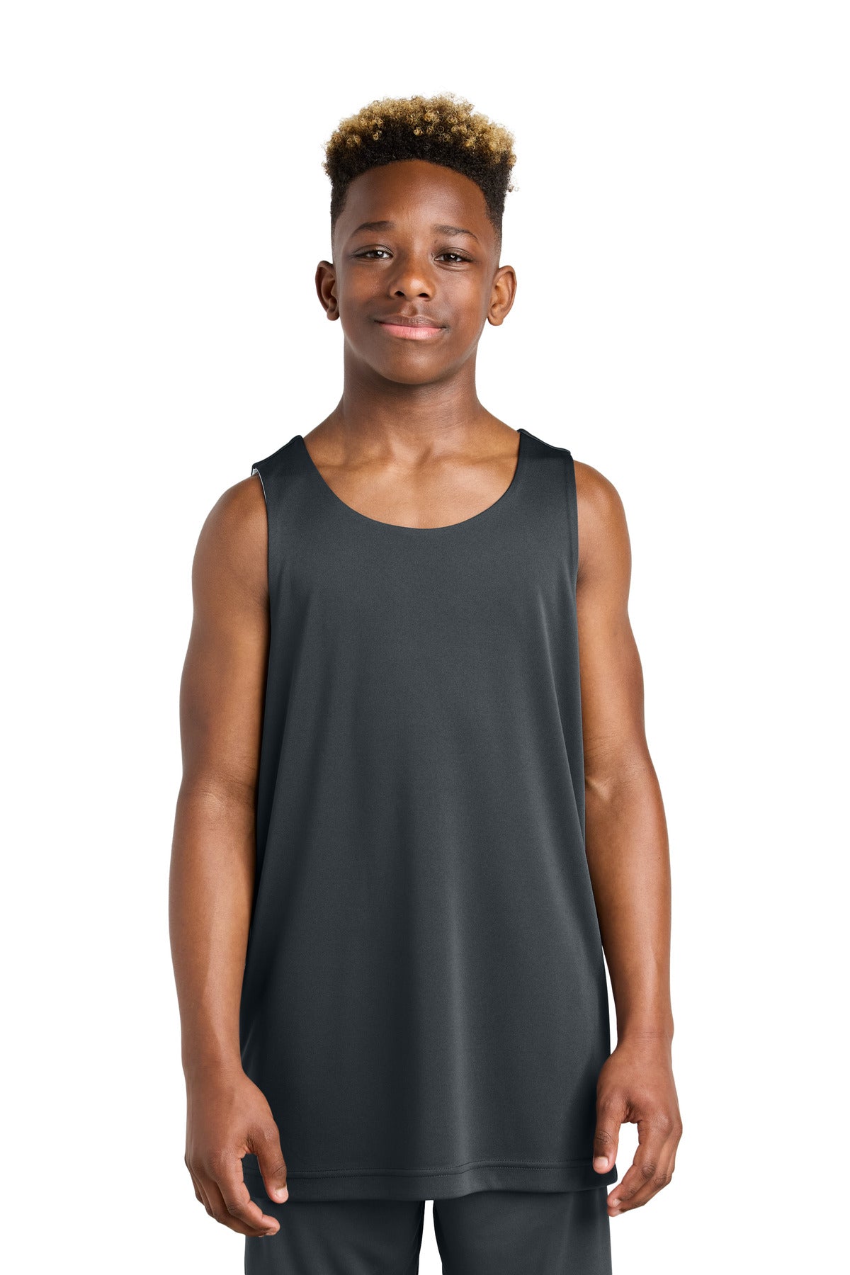 Custom Embroidery or DTF Print - Sport-Tek ®  Youth PosiCharge ®  Competitor ™  Rev Tank YST551