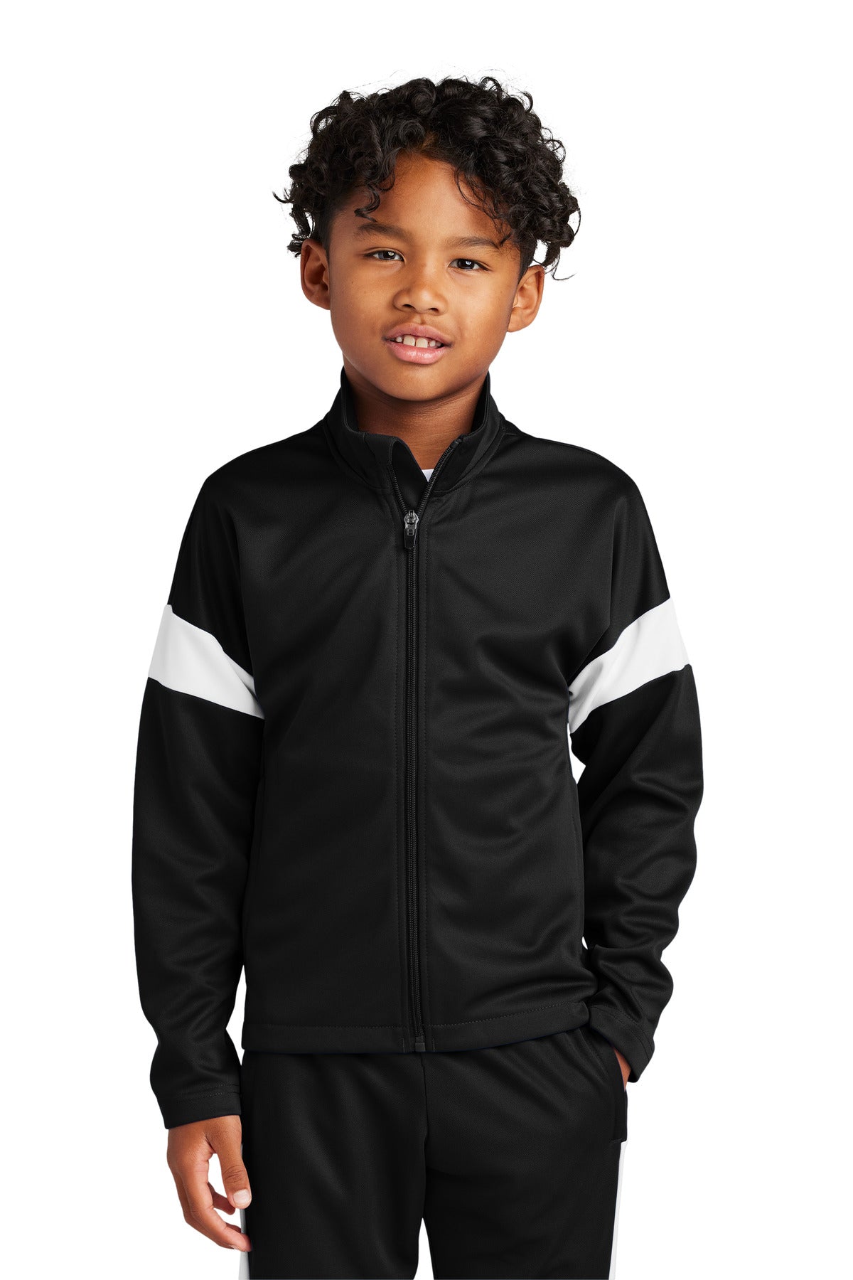 Custom Embroidery or DTF Print - Sport-Tek ®  Youth Travel Full-Zip Jacket YST800