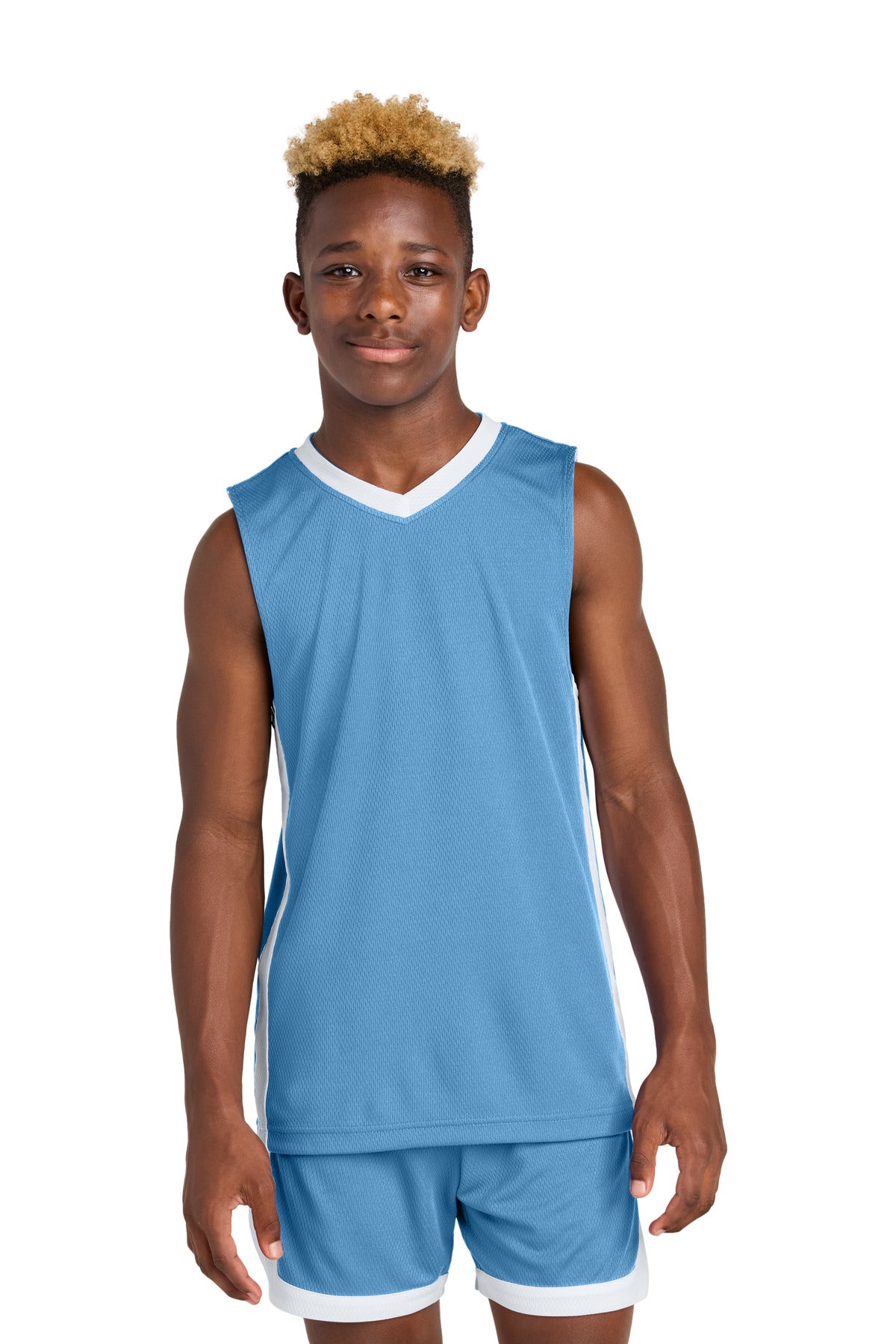Custom Embroidery or DTF Print - Sport-Tek ®  Youth Rival Basketball Rev Jersey YST900
