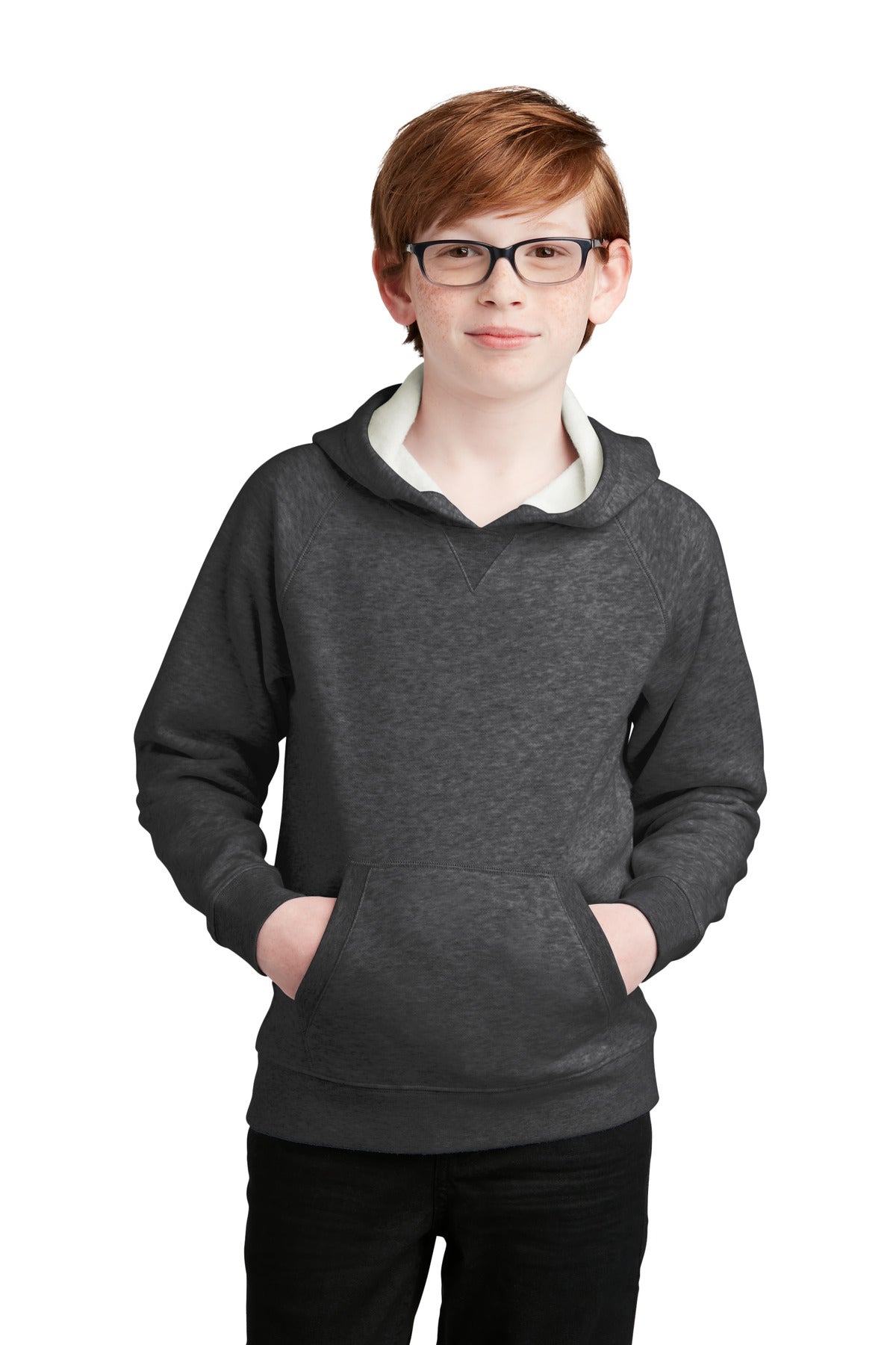 Custom Embroidered or DTF Print on Sport-Tek ®  Youth Drive Fleece Pullover Hoodie YSTF200