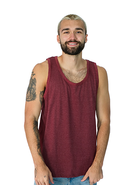 Custom Embroidery - Zuni - Premium Heather Tank Top - ZS1004