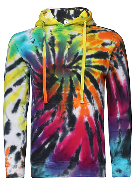 Custom Embroidery - Zuni - TIE-DYE Pullover Hoodie - ZS4004