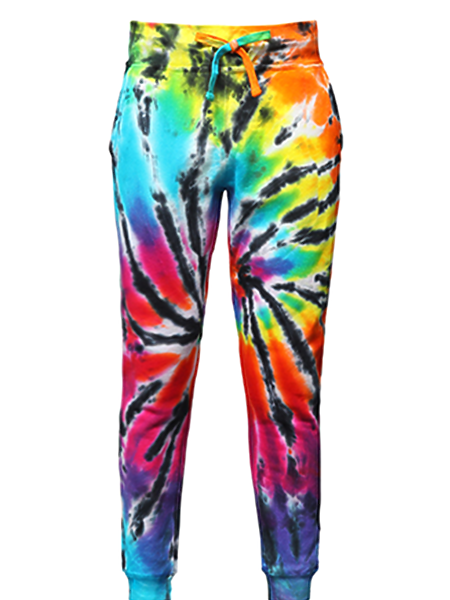 Custom Embroidery - Zuni - Tie Dye Jogger Pants - ZS4009