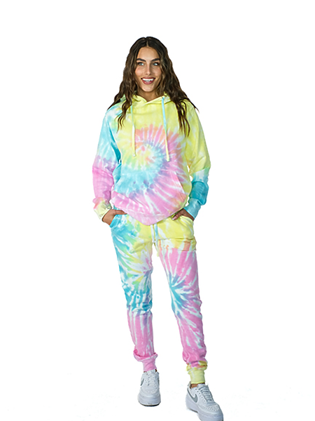 Custom Embroidery - Zuni - Tie Dye Jogger Pants - ZS4009