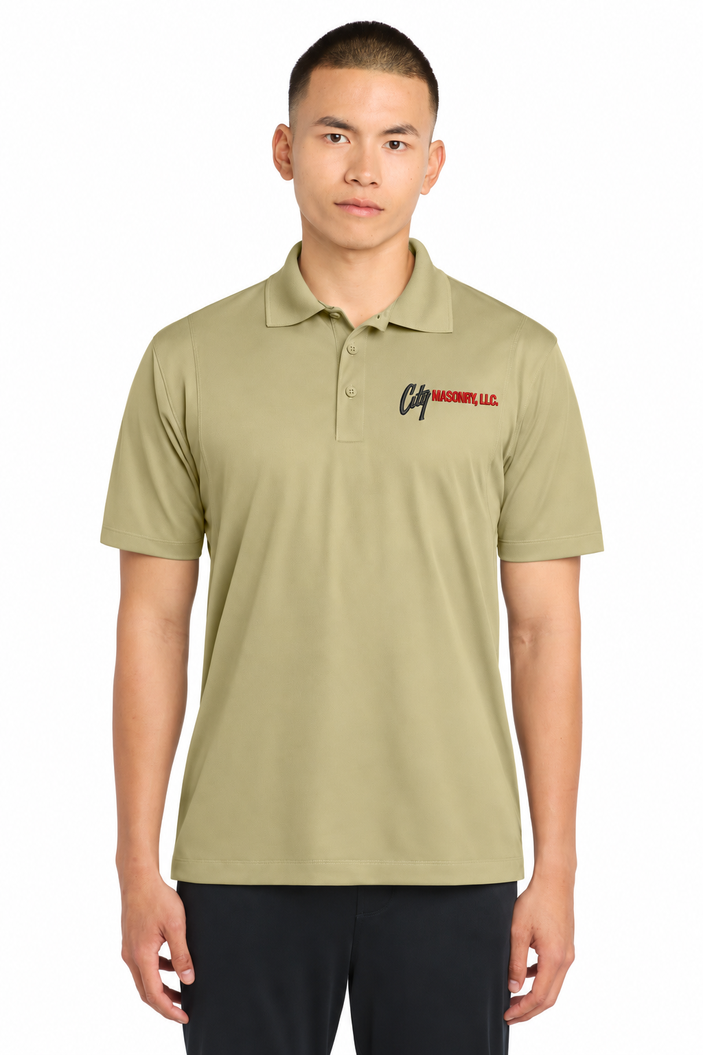 City Masonry ST650 — Vegas Gold embroidered mockup