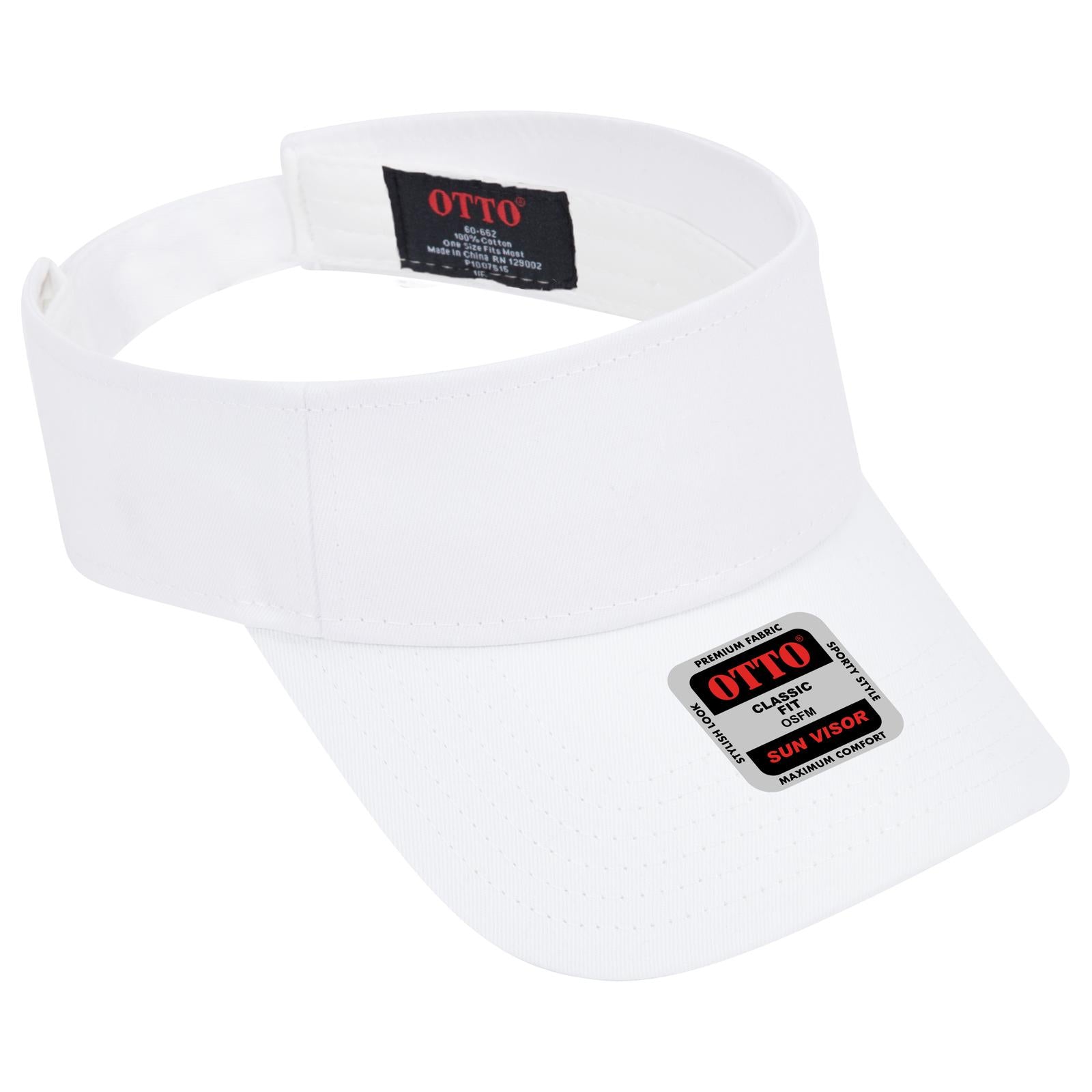 Custom Embroidered or DTF Printed - OTTO CAP® Sun Visor