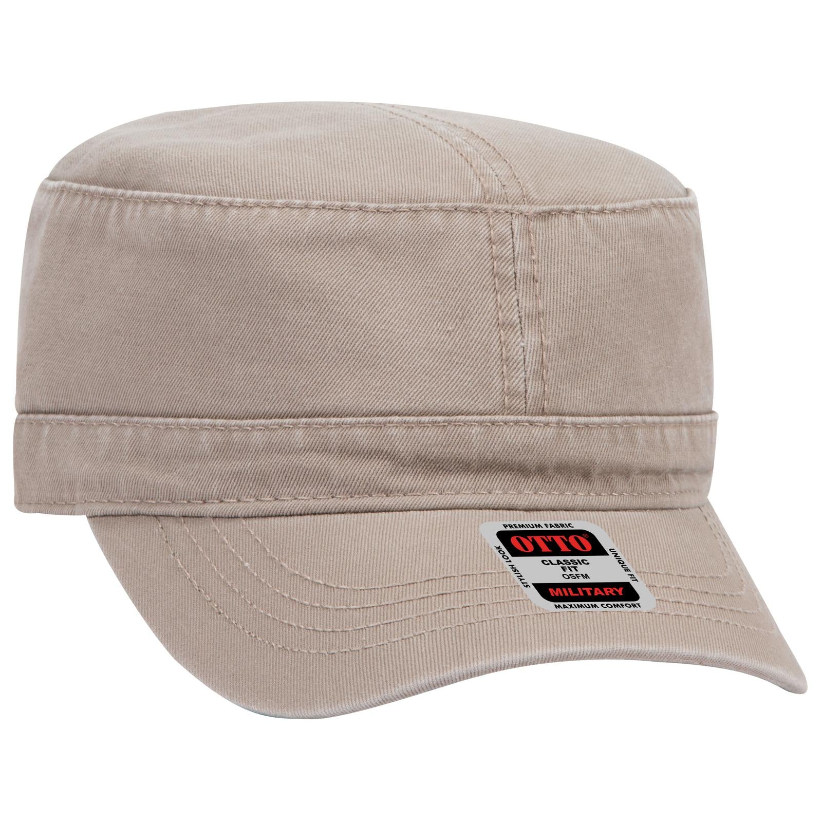 Custom Embroidered or DTF Printed - OTTO CAP® Military Hat
