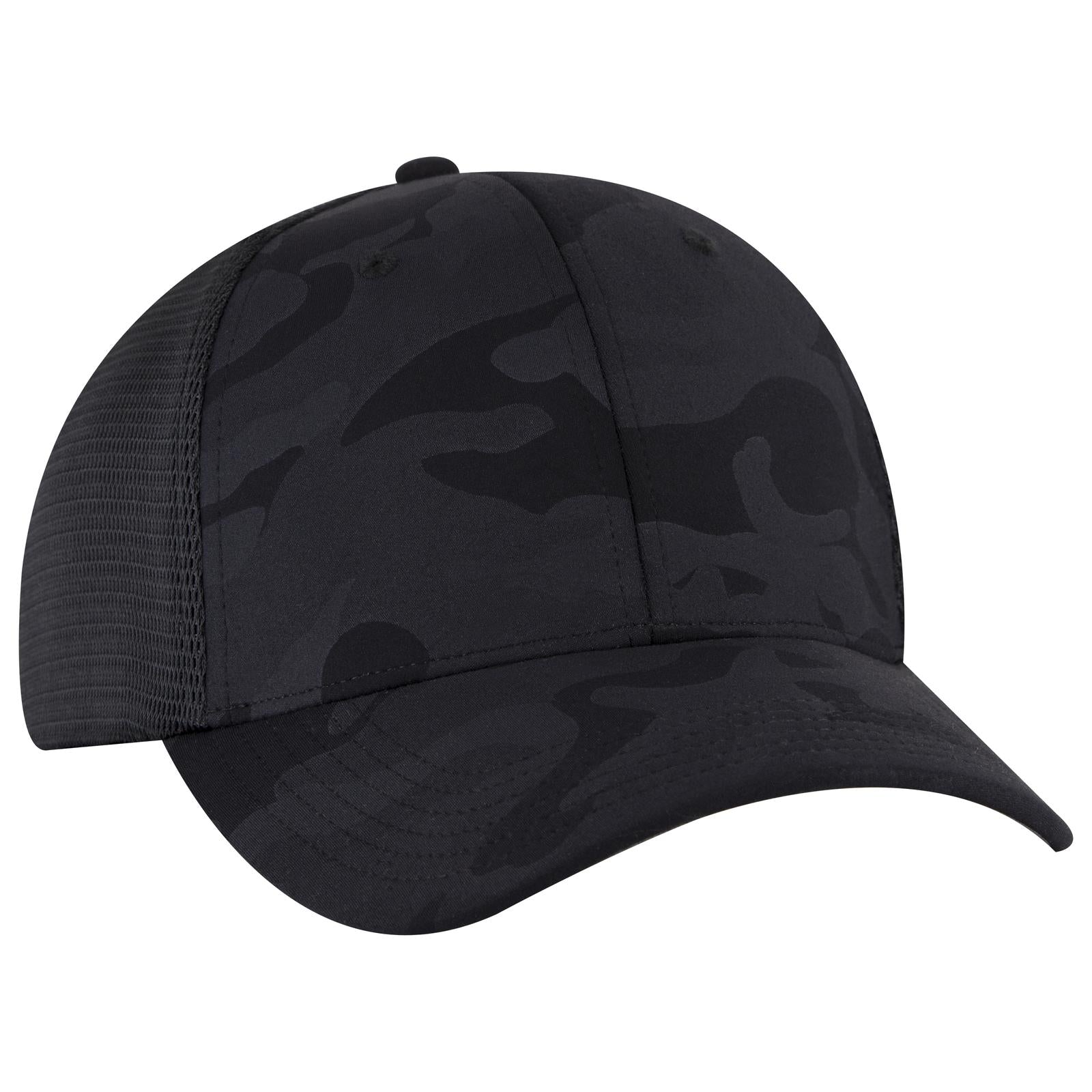 Custom Embroidered or DTF Printed - OTTO CAP® OTTO COMFY FIT® 6 Panel Low Profile Mesh Back Trucker Hat